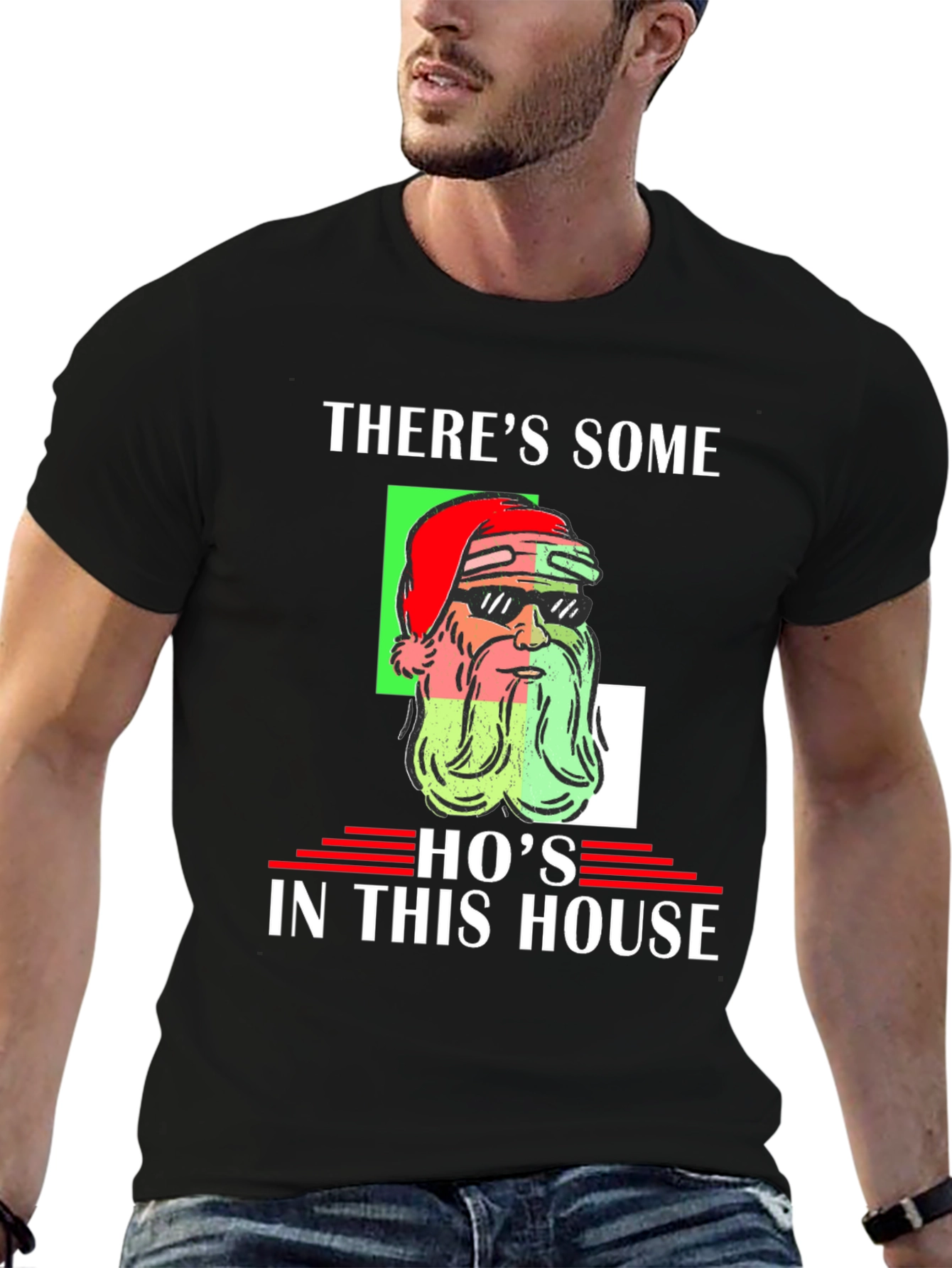 Hos In This House Christmas T-Shirt