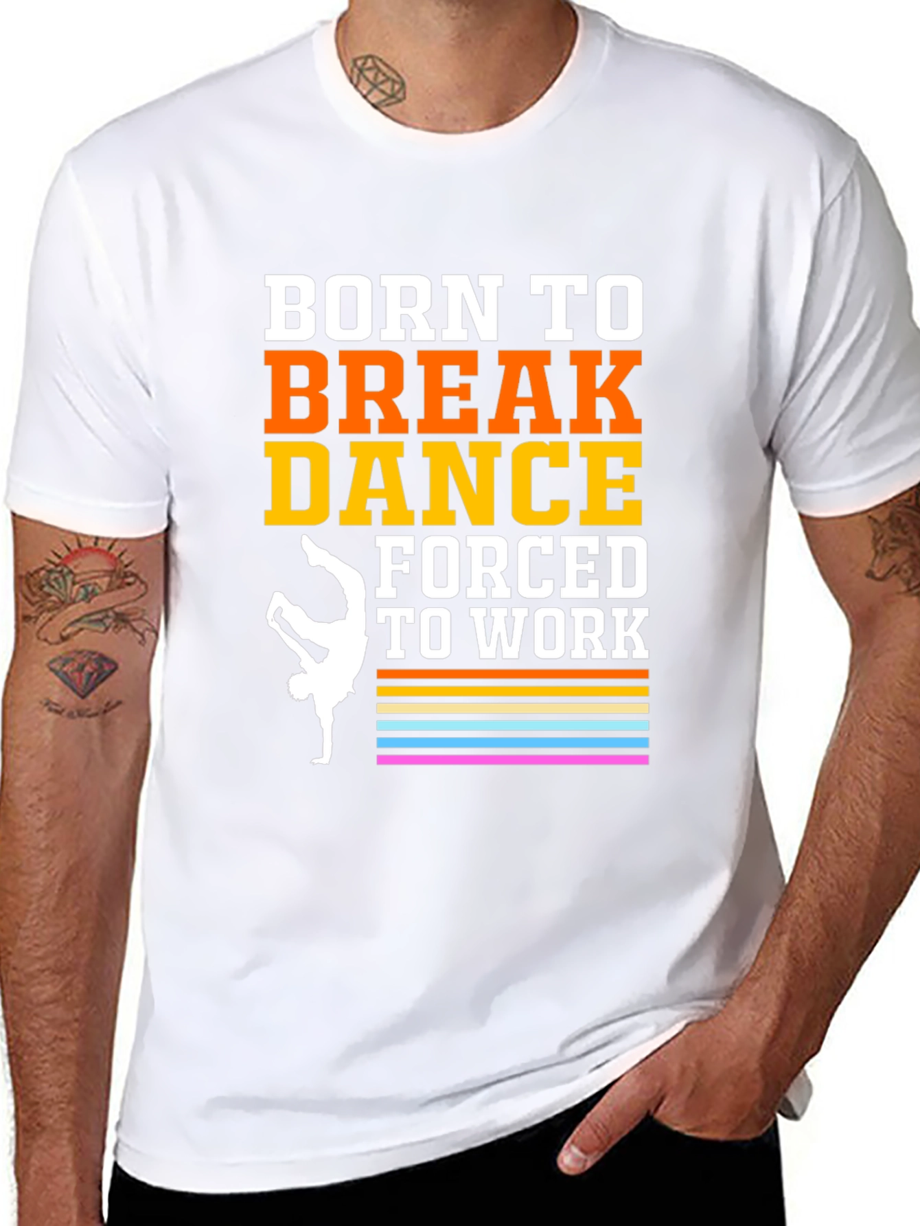 Born To Break Dance Graphic Tee