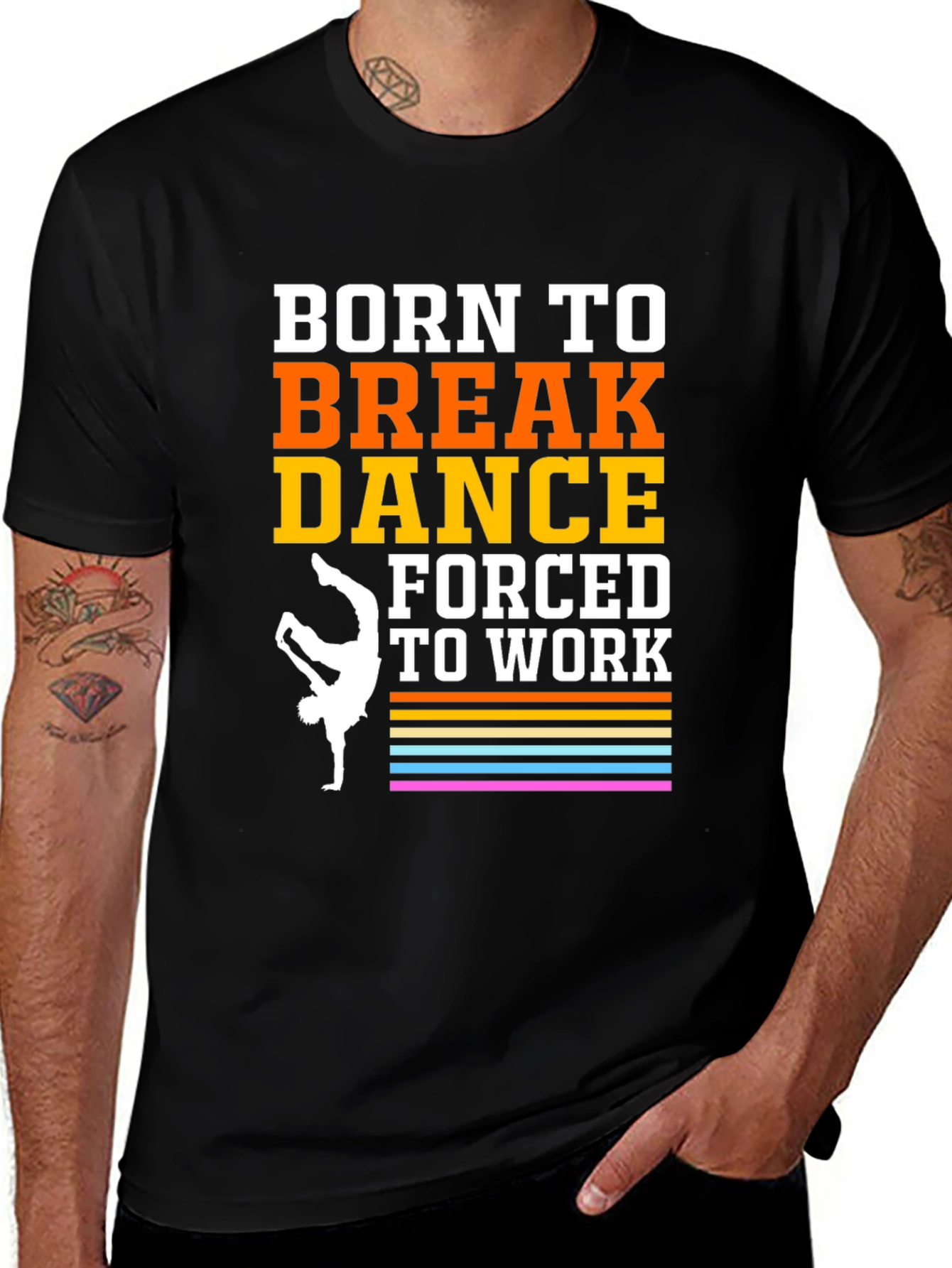 Born To Break Dance Graphic Tee