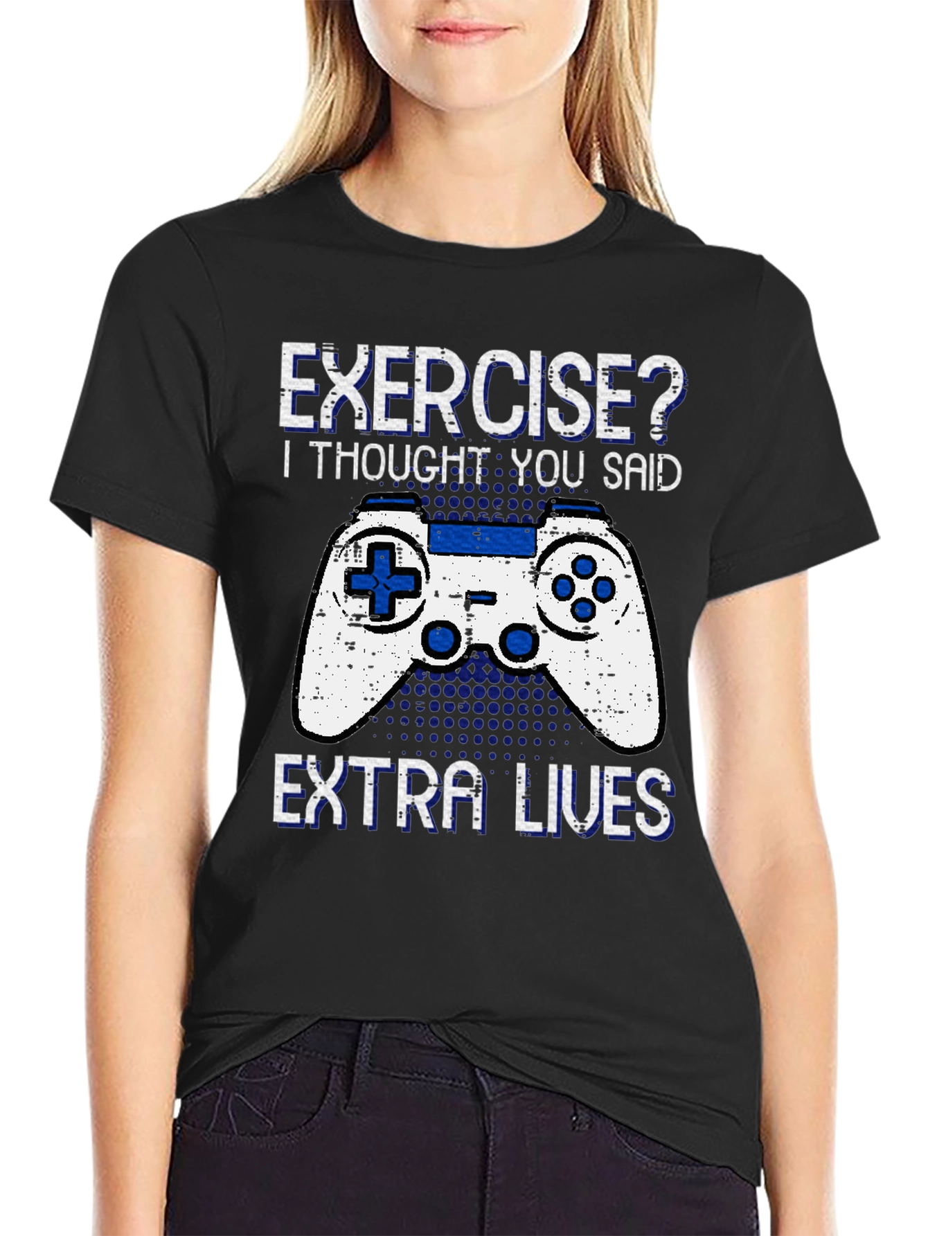 Exercise? Extra Lives T-Shirt - Gamer Tee