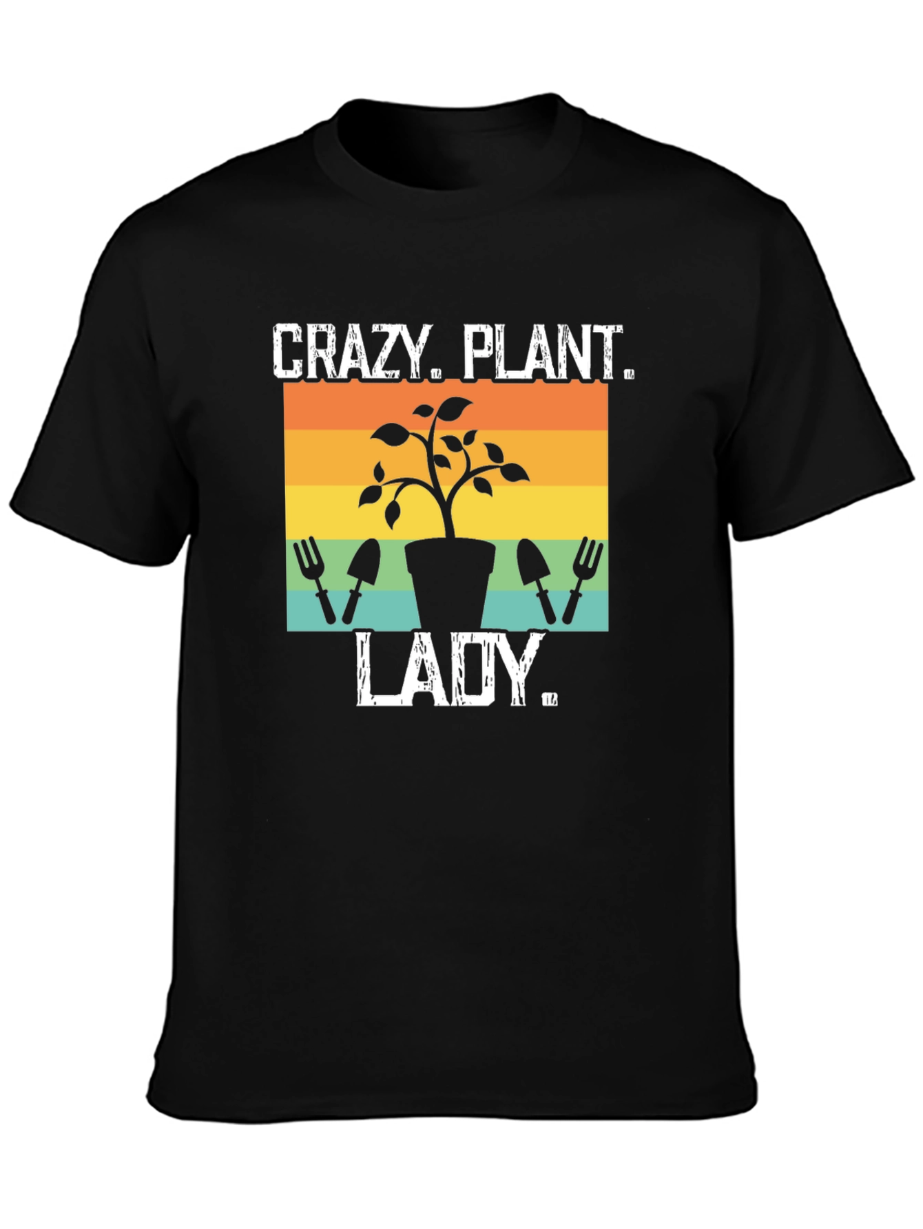 Crazy Plant Lady Graphic Tee - Gardening Shirt