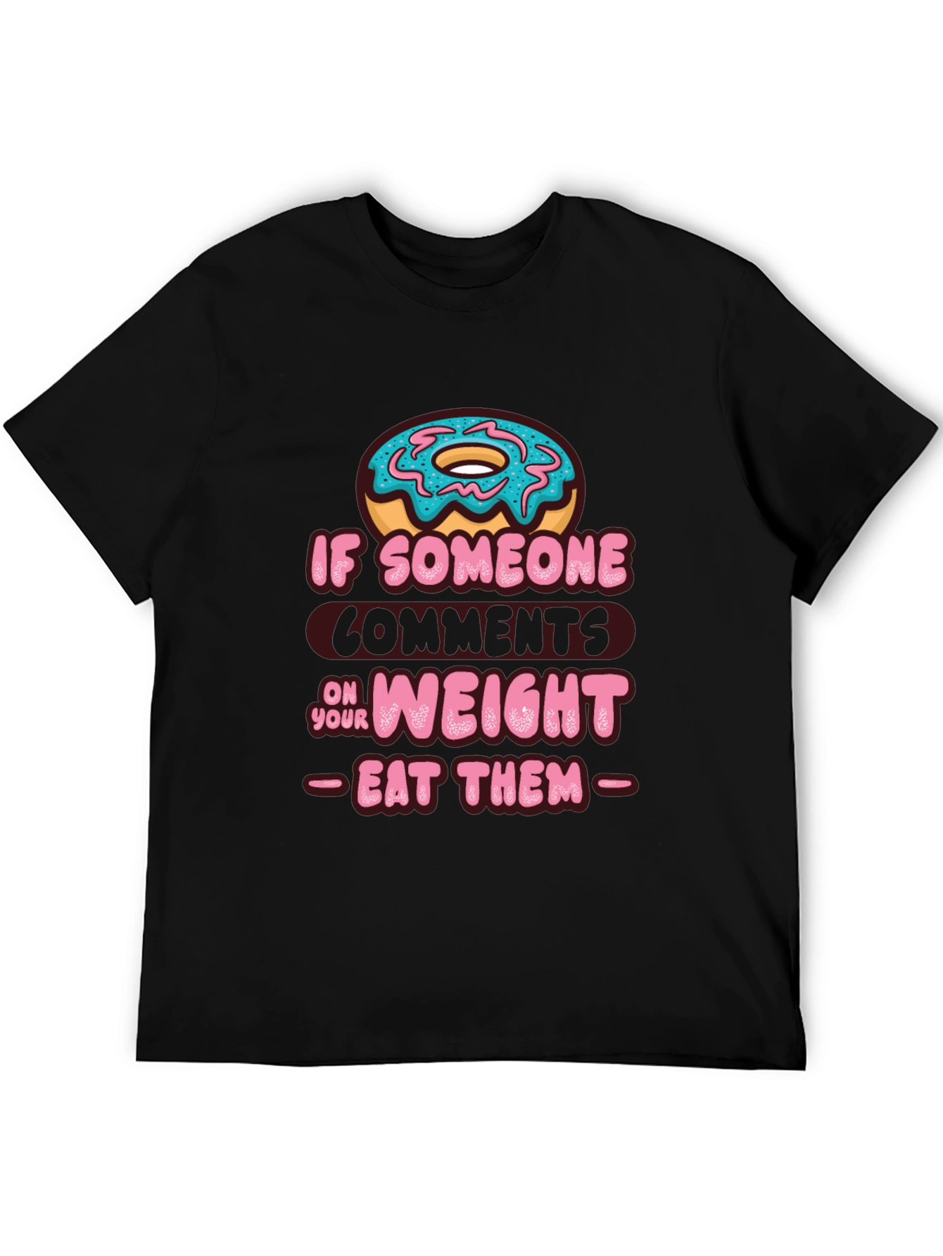 Eat Them Donut Black T-Shirt