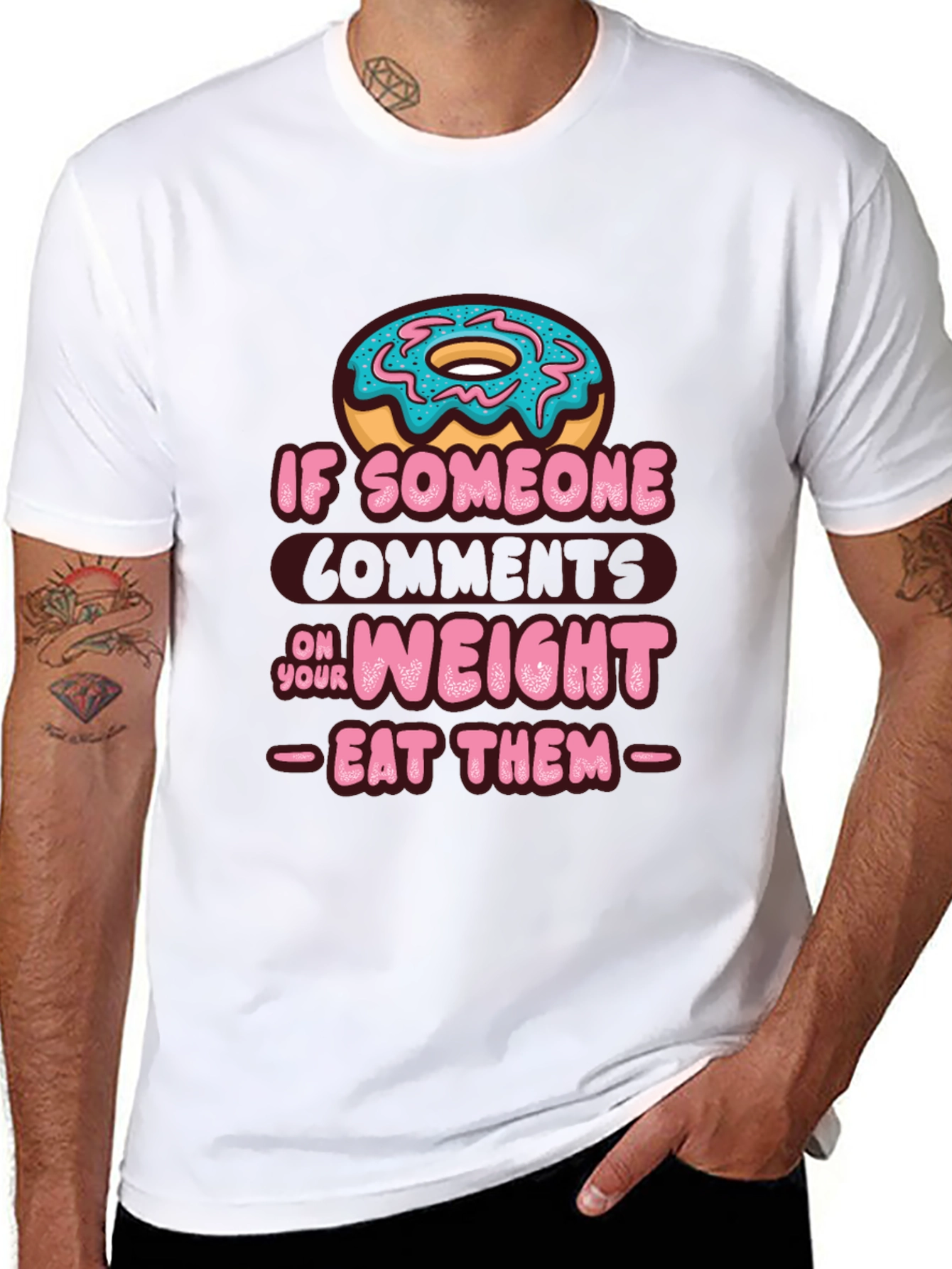 Eat Them Donut Black T-Shirt