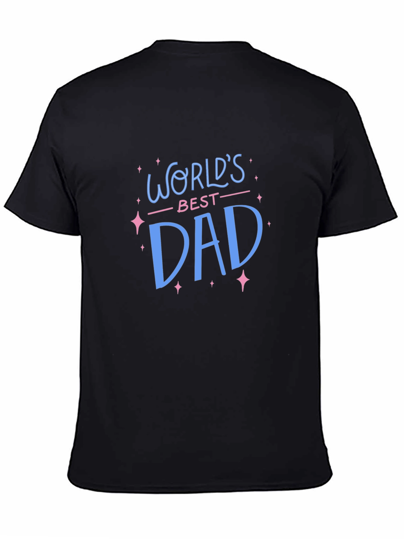 Worlds Best Dad Black T-Shirt