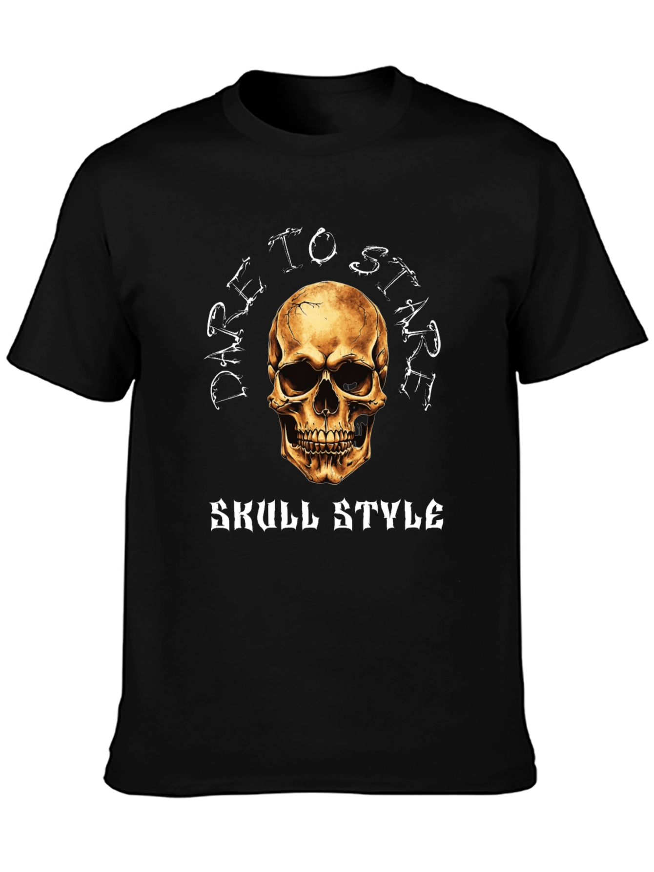 Dare to Stare Skull Graphic T-Shirt