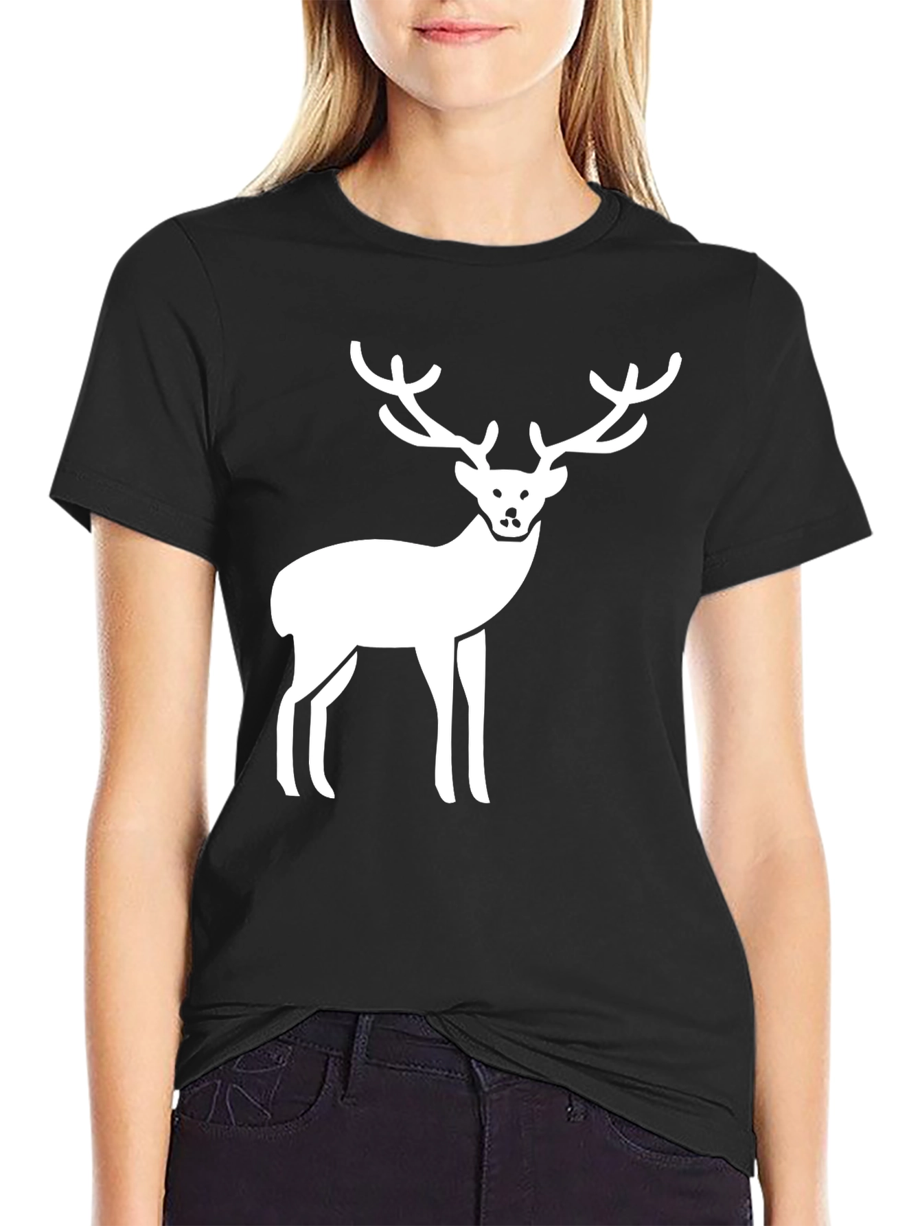 Black Deer Graphic Tee
