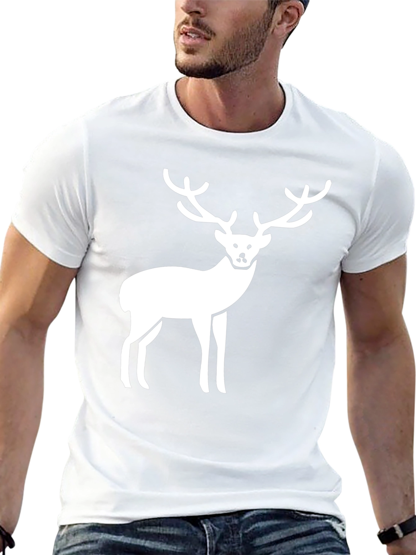 Black Deer Graphic Tee