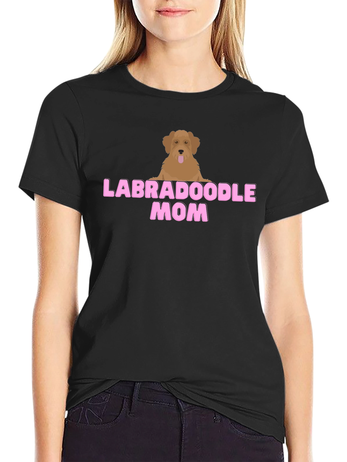 Labradoodle Mom T-Shirt - Cute Dog Lover Tee