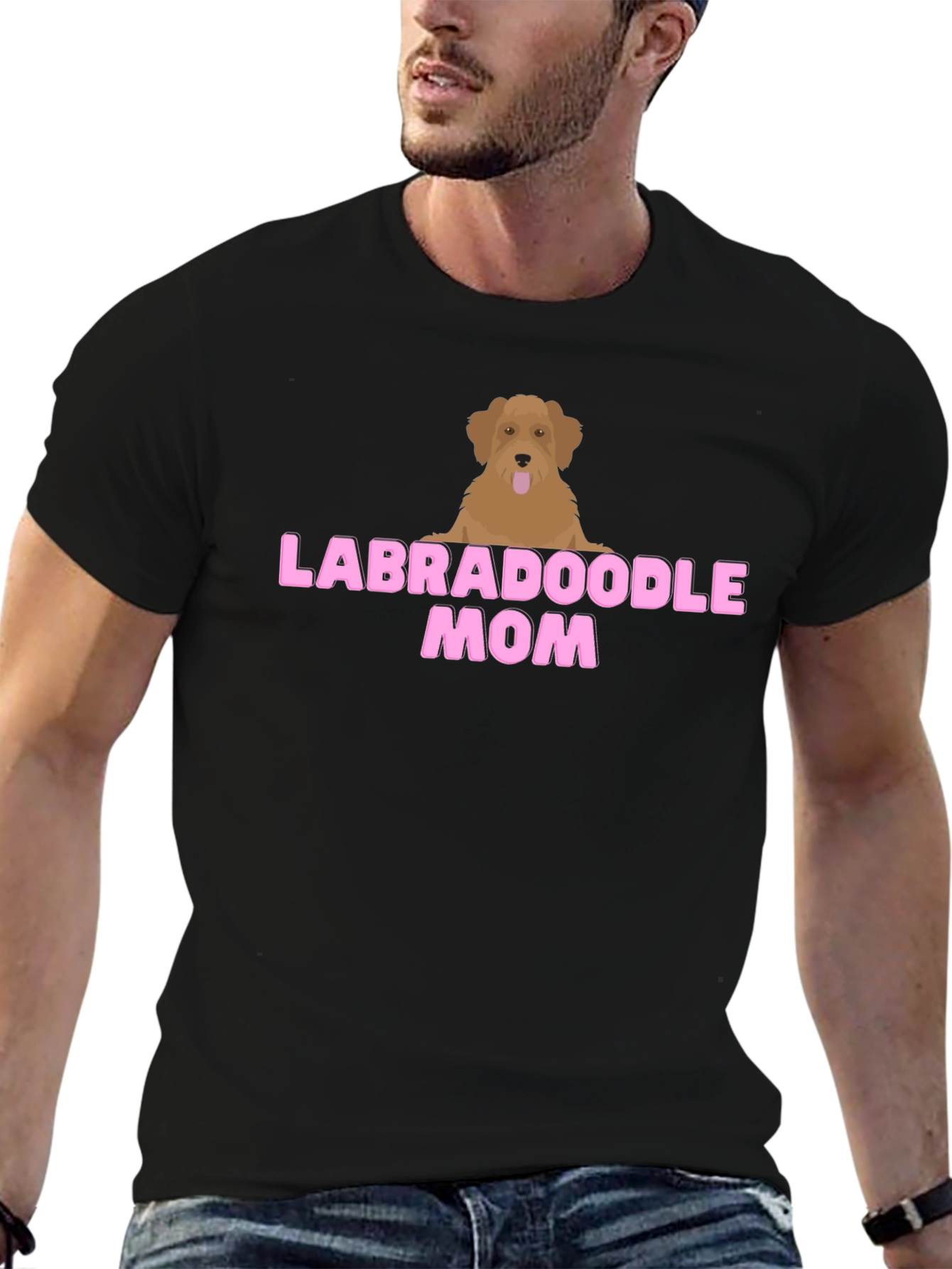 Labradoodle Mom T-Shirt - Cute Dog Lover Tee