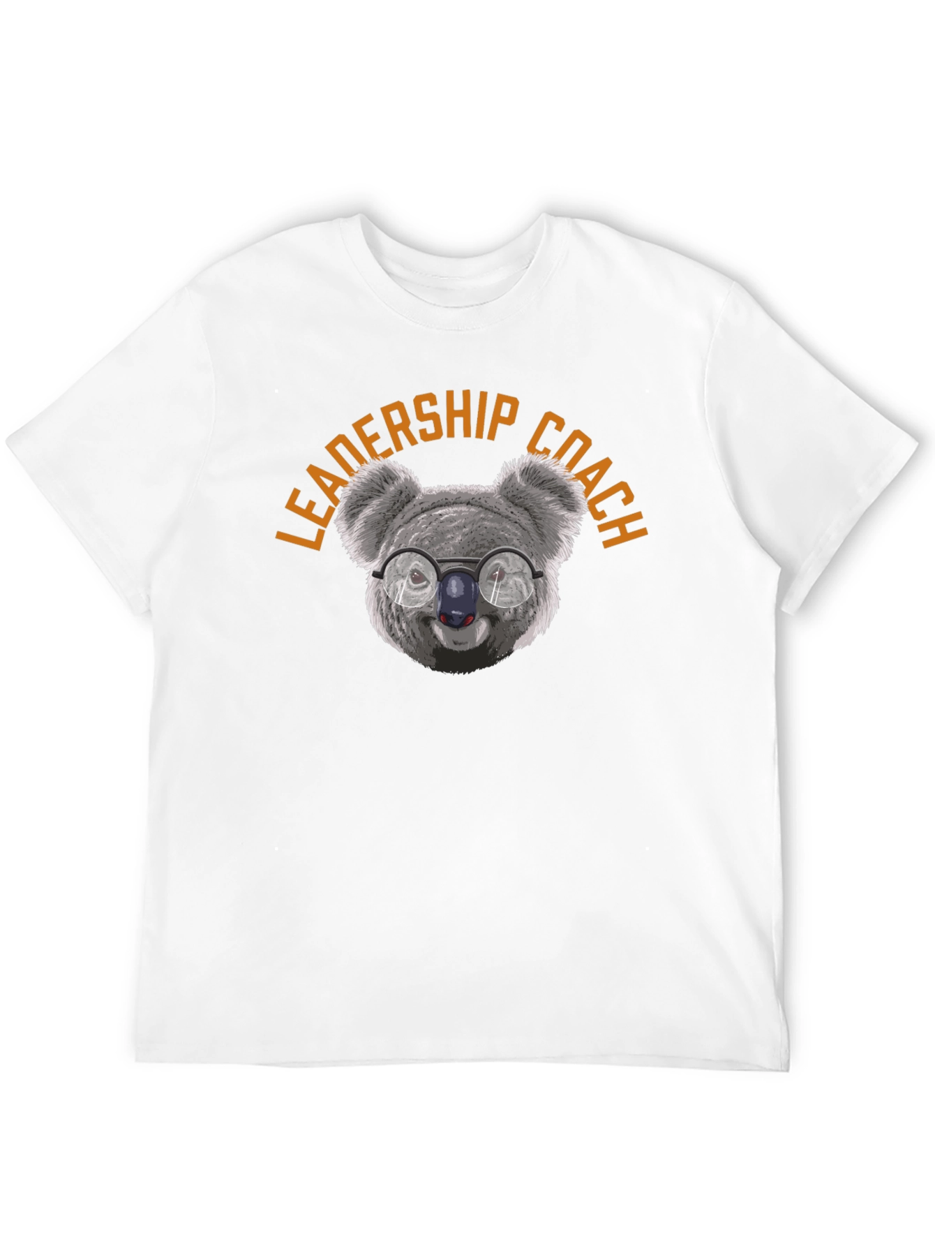 Leadership Coach Koala Graphic Tee - Black