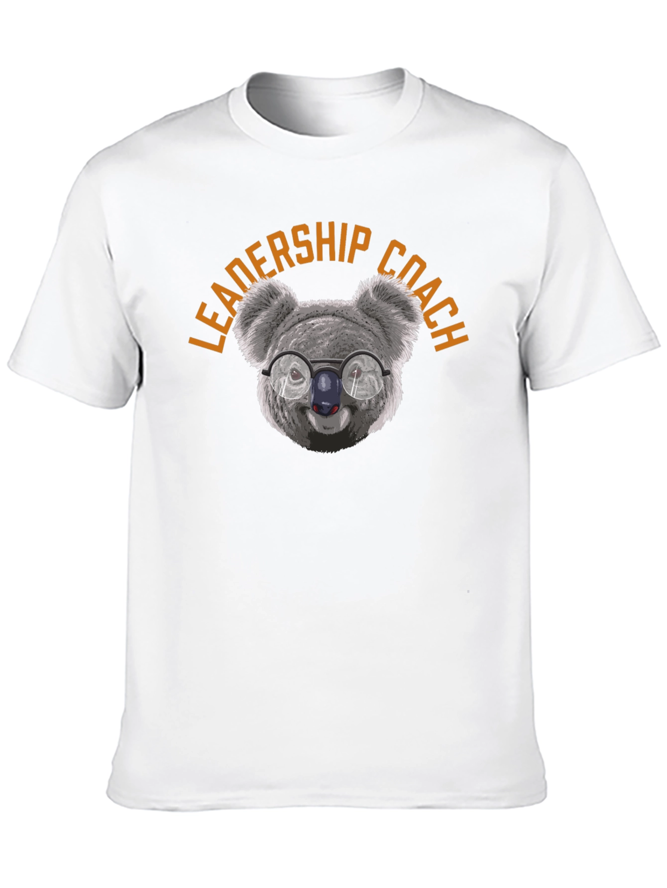 Leadership Coach Koala Graphic Tee - Black