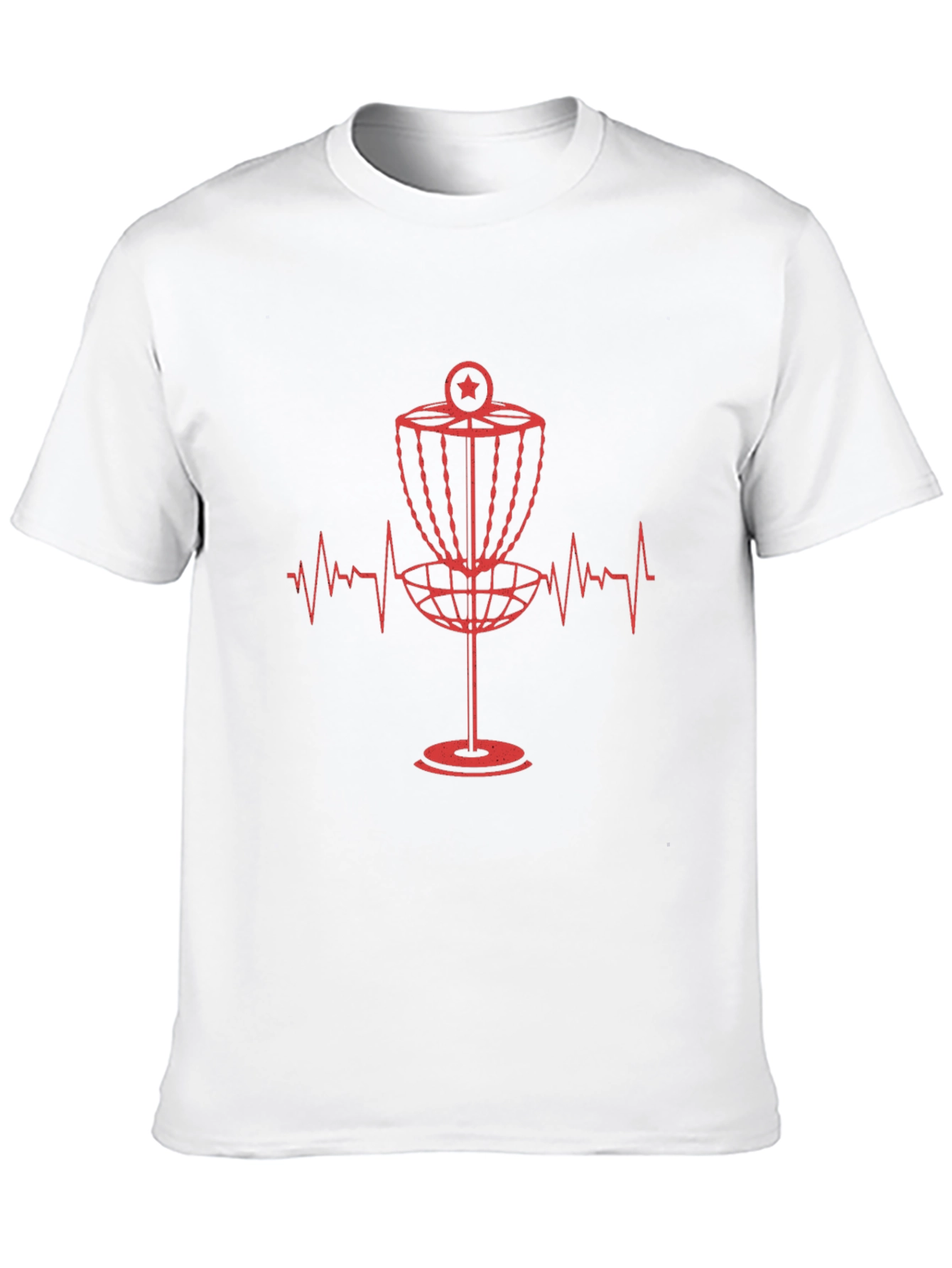 Disc Golf Heartbeat T-Shirt