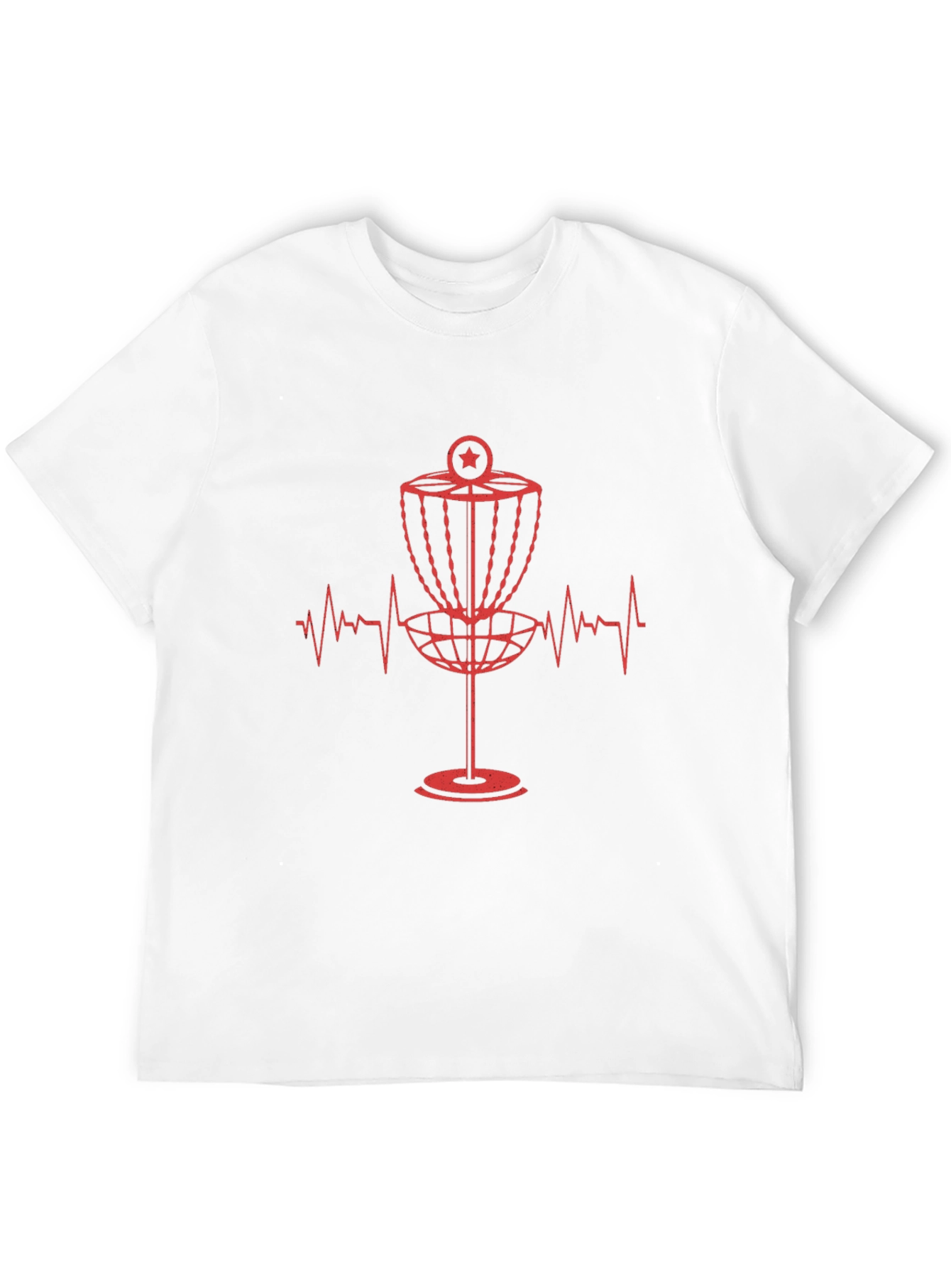 Disc Golf Heartbeat T-Shirt