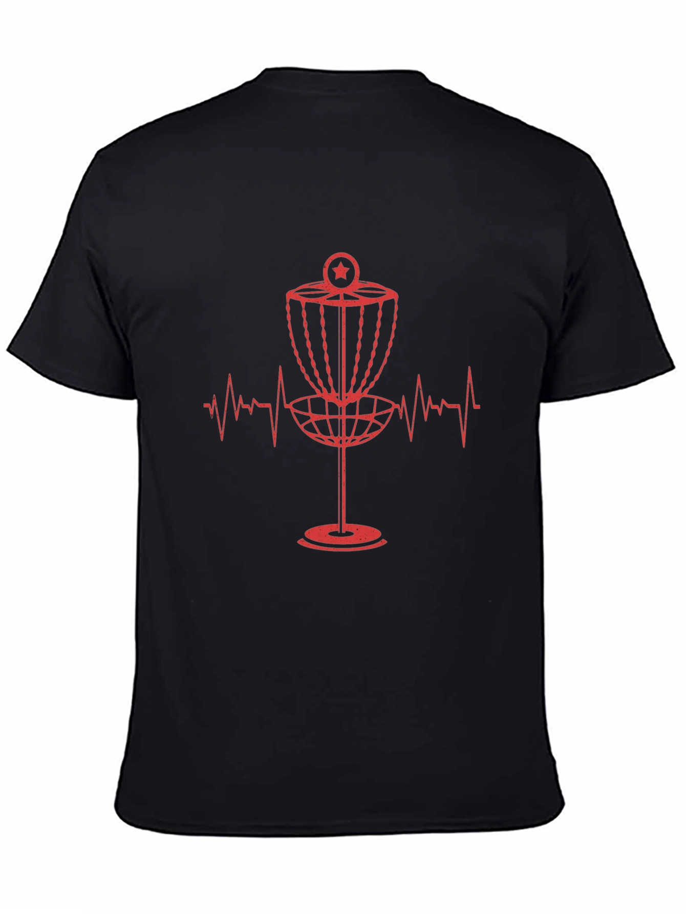 Disc Golf Heartbeat T-Shirt