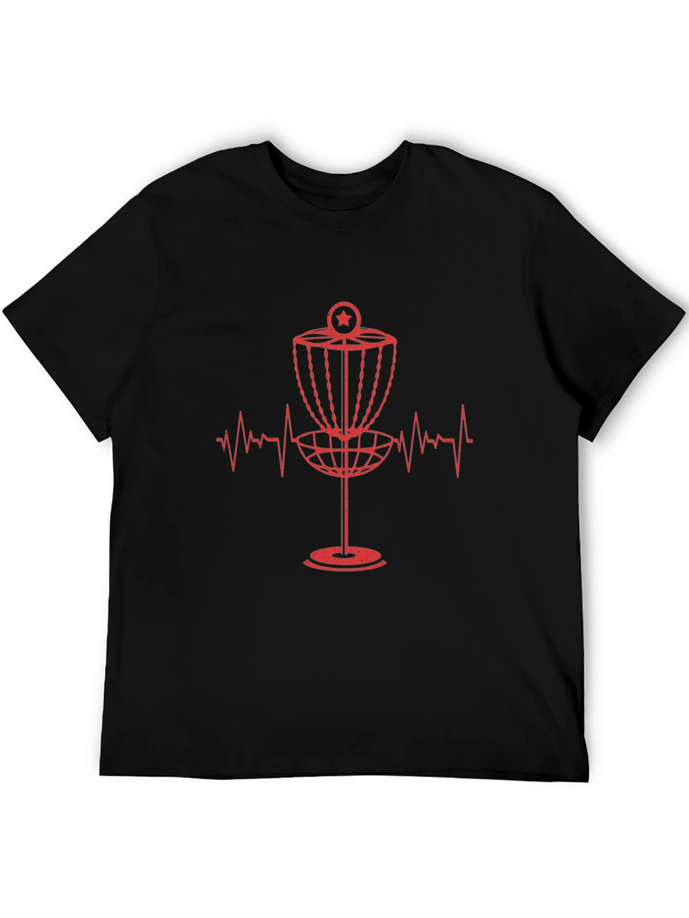 Disc Golf Heartbeat T-Shirt