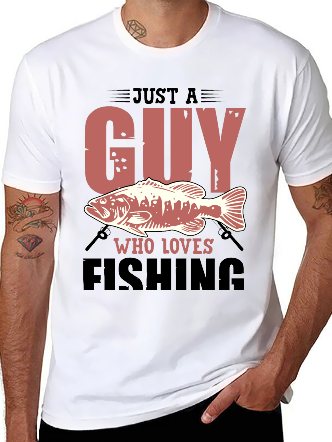 Fishing Enthusiast Graphic Tee