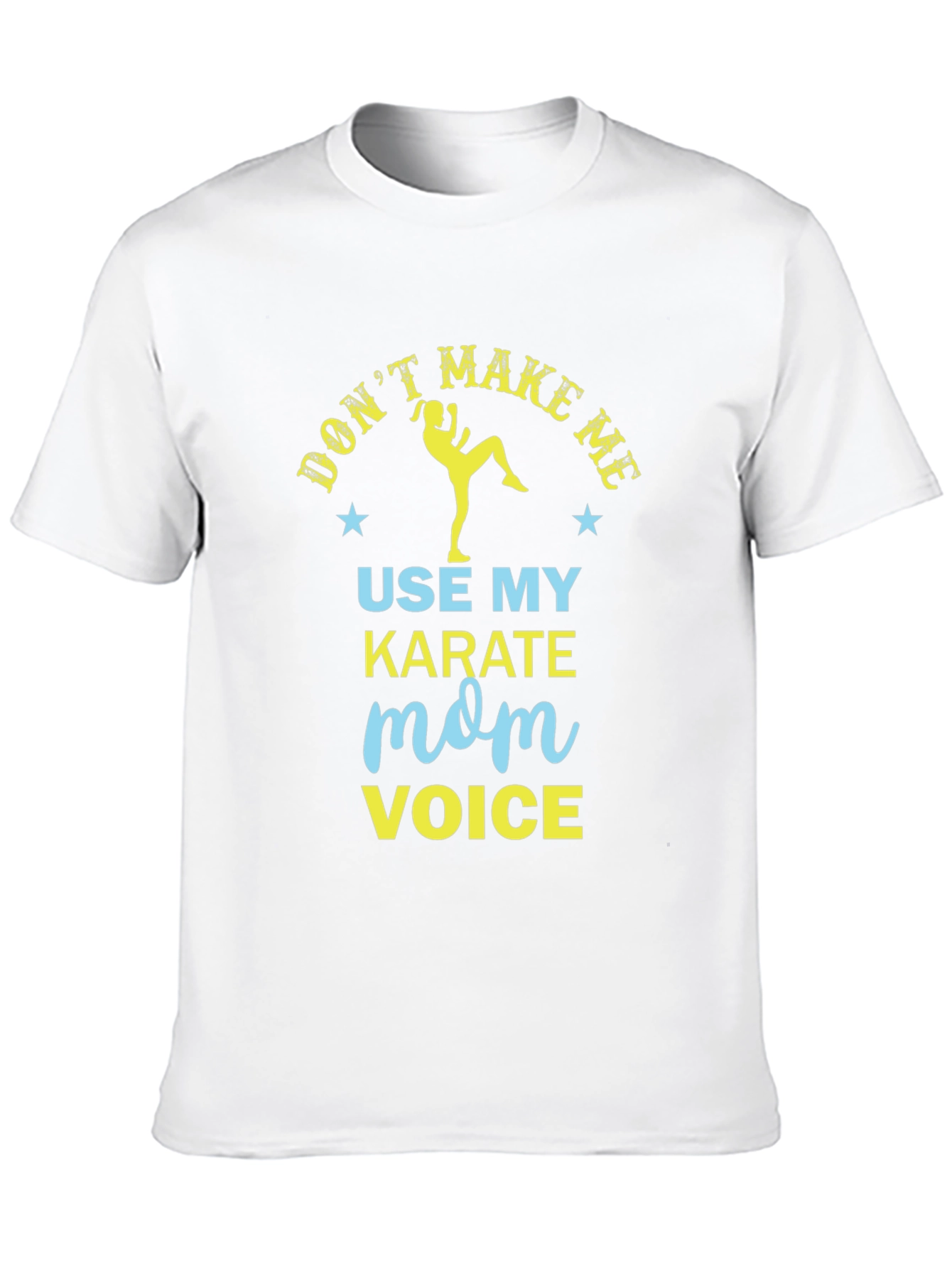 Karate Mom T-Shirt - Novelty Graphic Tee