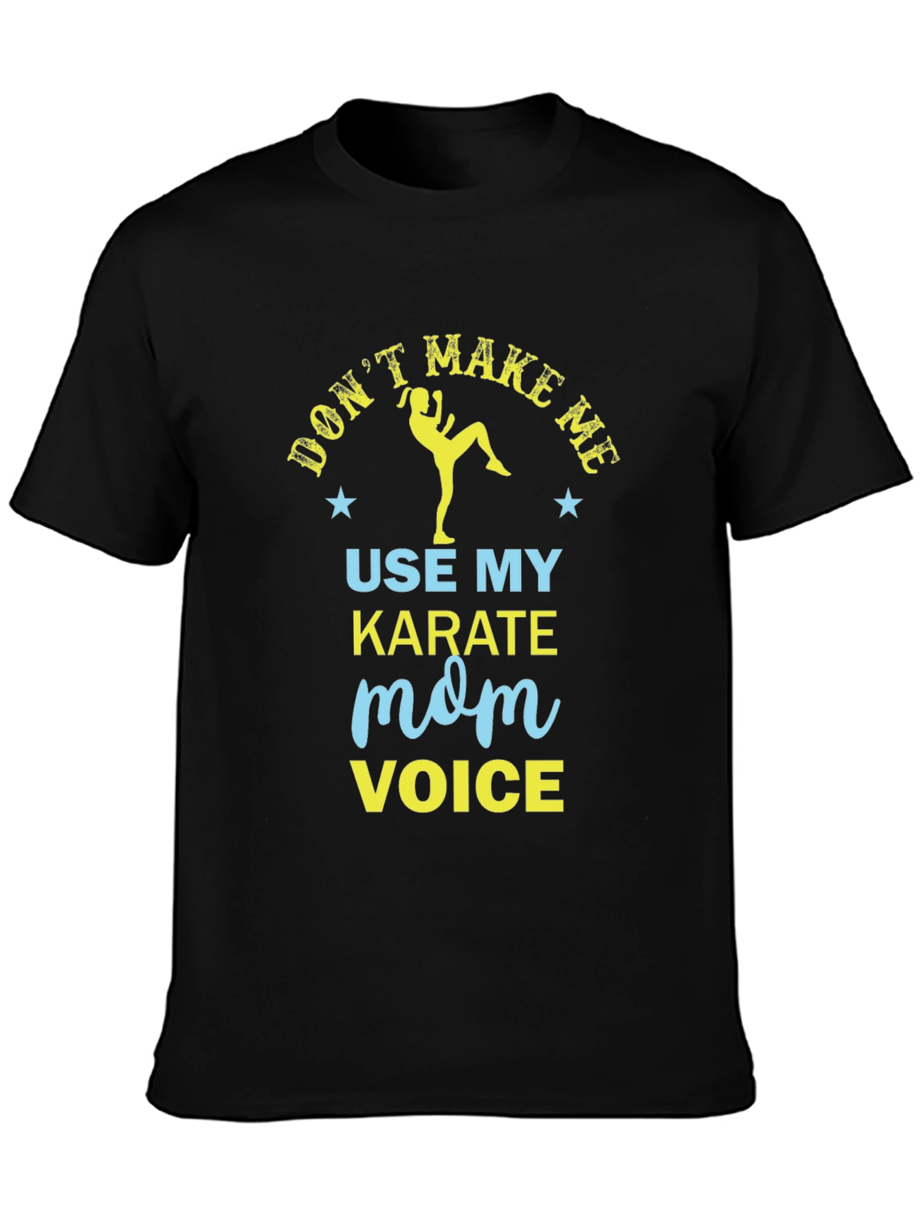 Karate Mom T-Shirt - Novelty Graphic Tee
