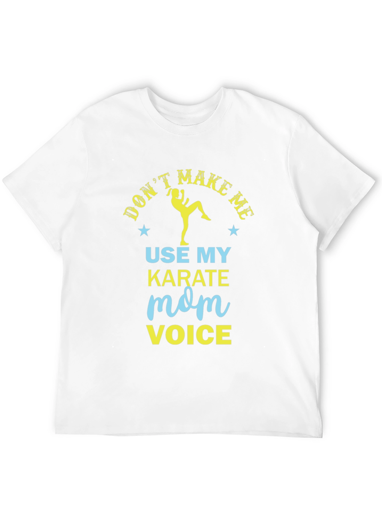 Karate Mom T-Shirt - Novelty Graphic Tee