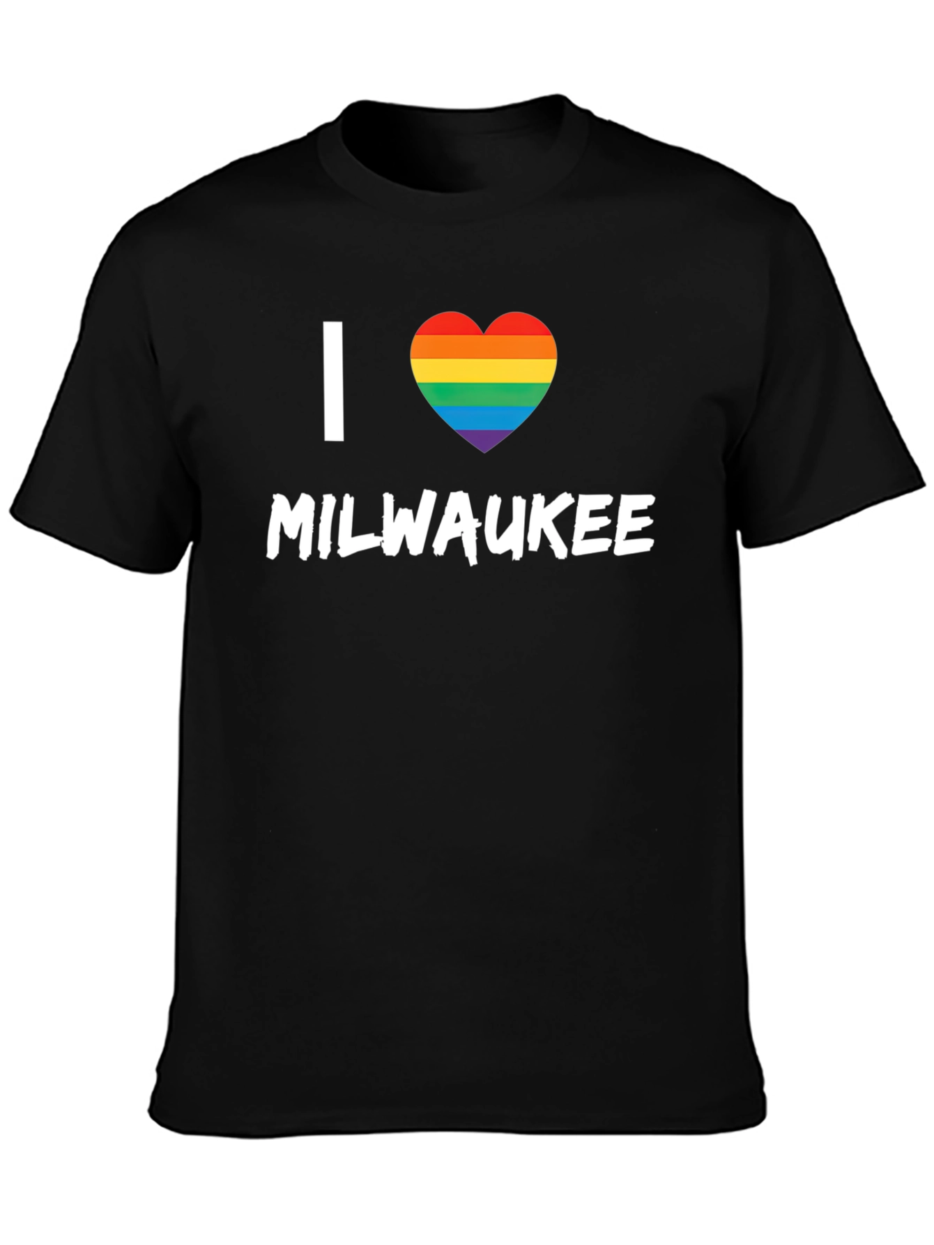 I Heart Milwaukee LGBTQ Pride T-Shirt