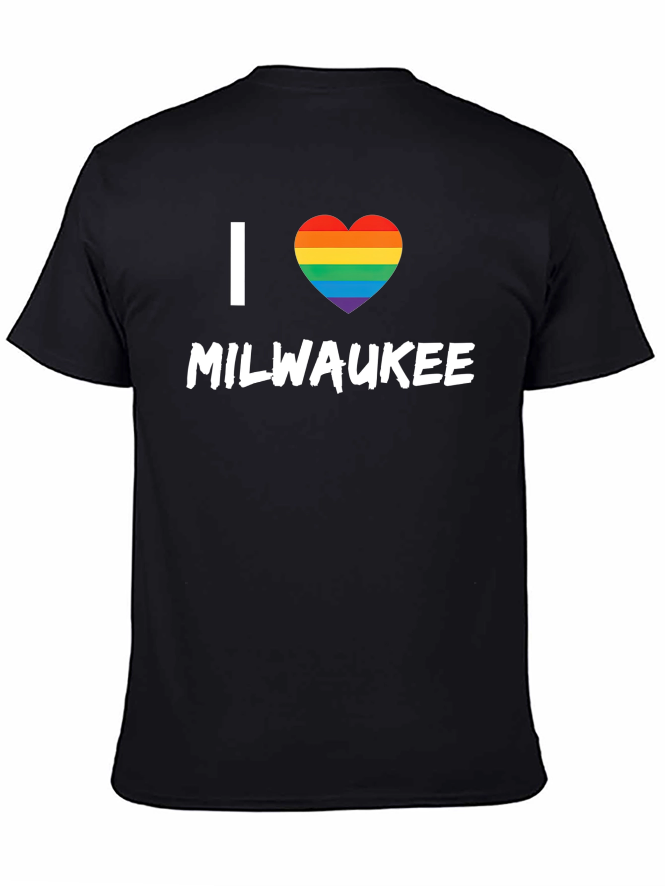 I Heart Milwaukee LGBTQ Pride T-Shirt