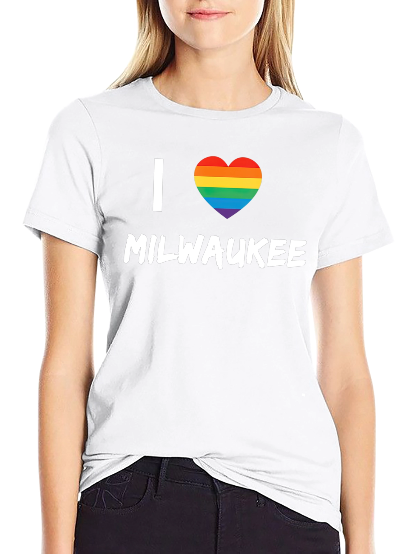 I Heart Milwaukee LGBTQ Pride T-Shirt