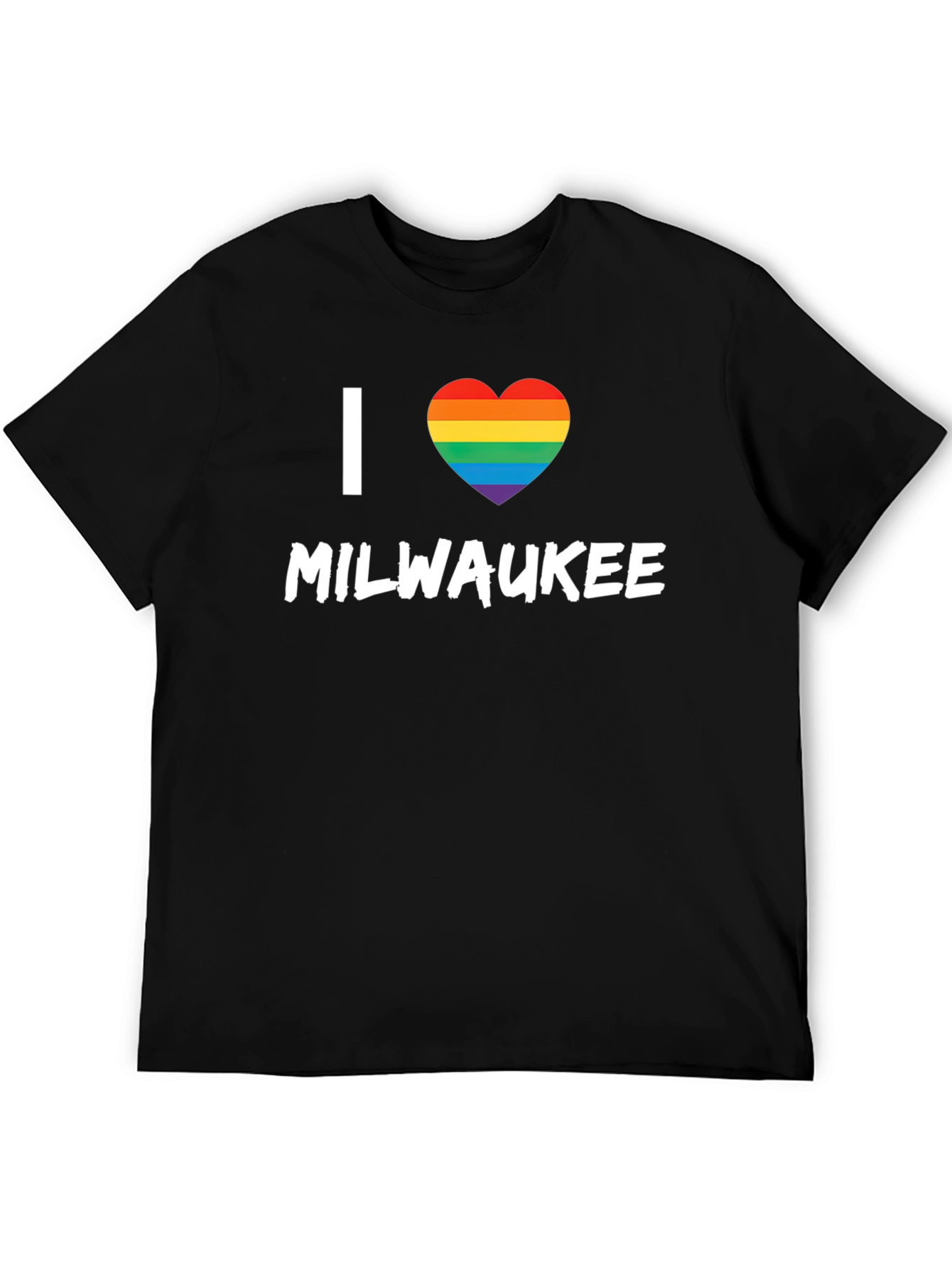 I Heart Milwaukee LGBTQ Pride T-Shirt