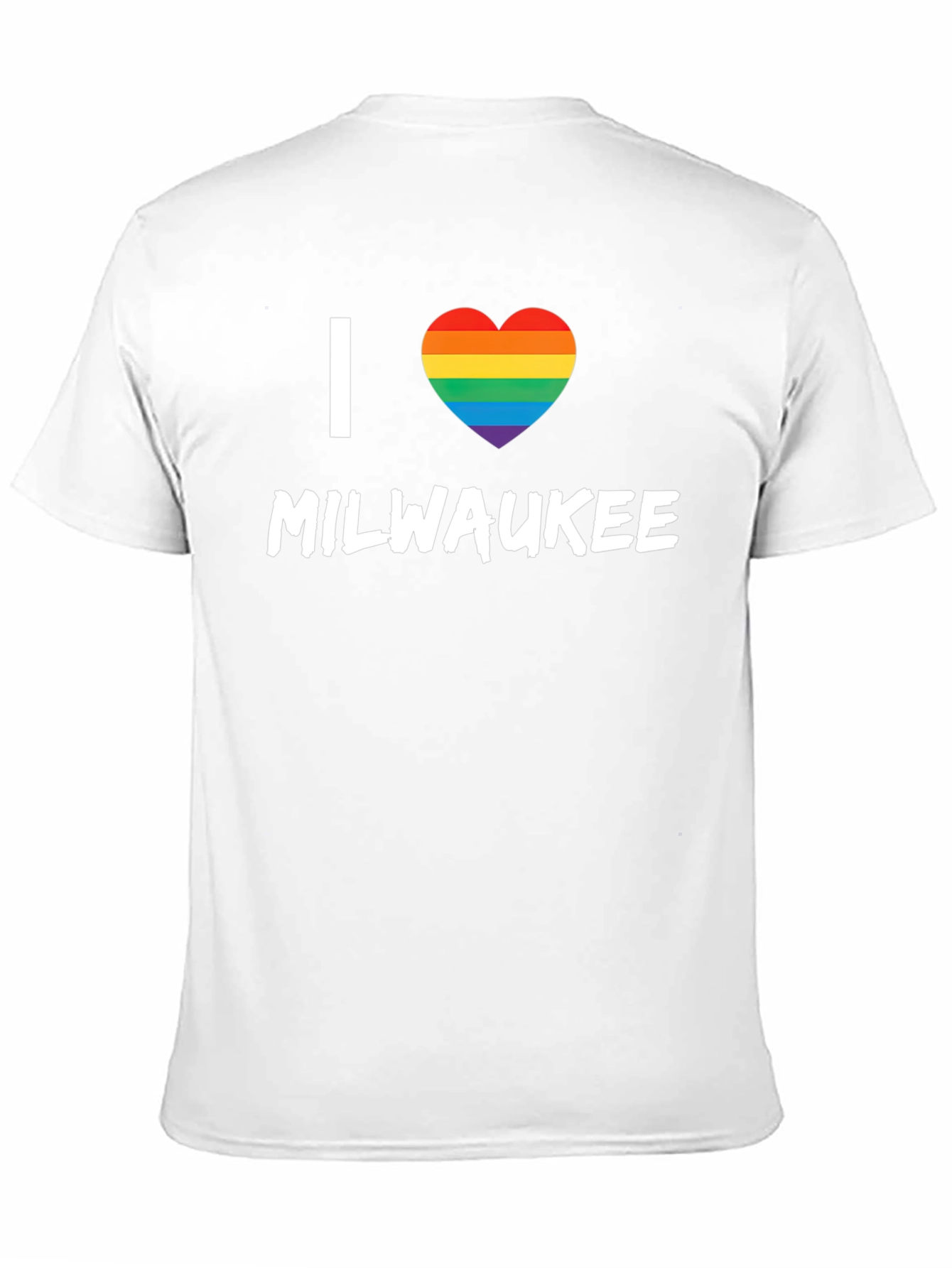 I Heart Milwaukee LGBTQ Pride T-Shirt