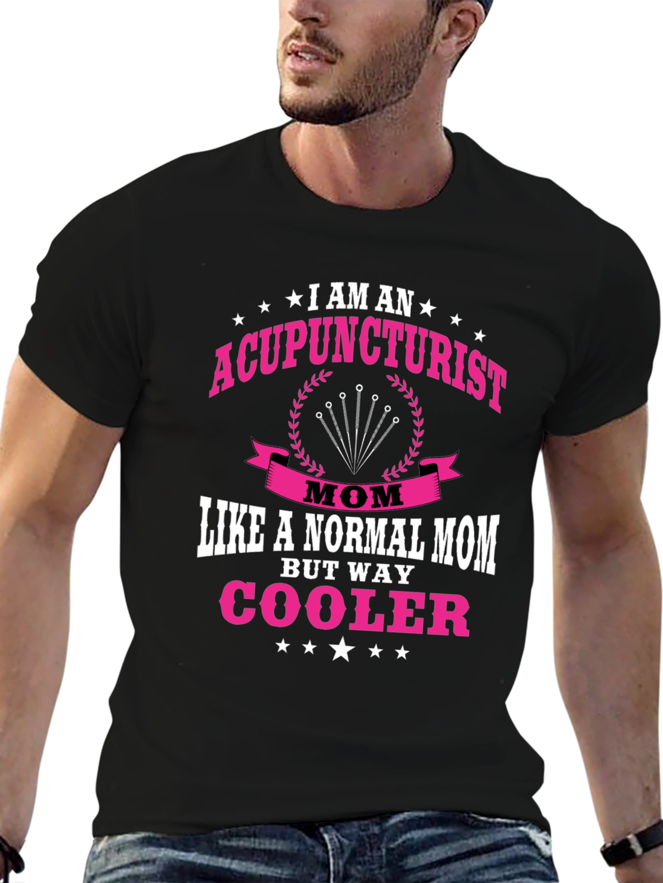 Acupuncturist Mom Graphic T-Shirt