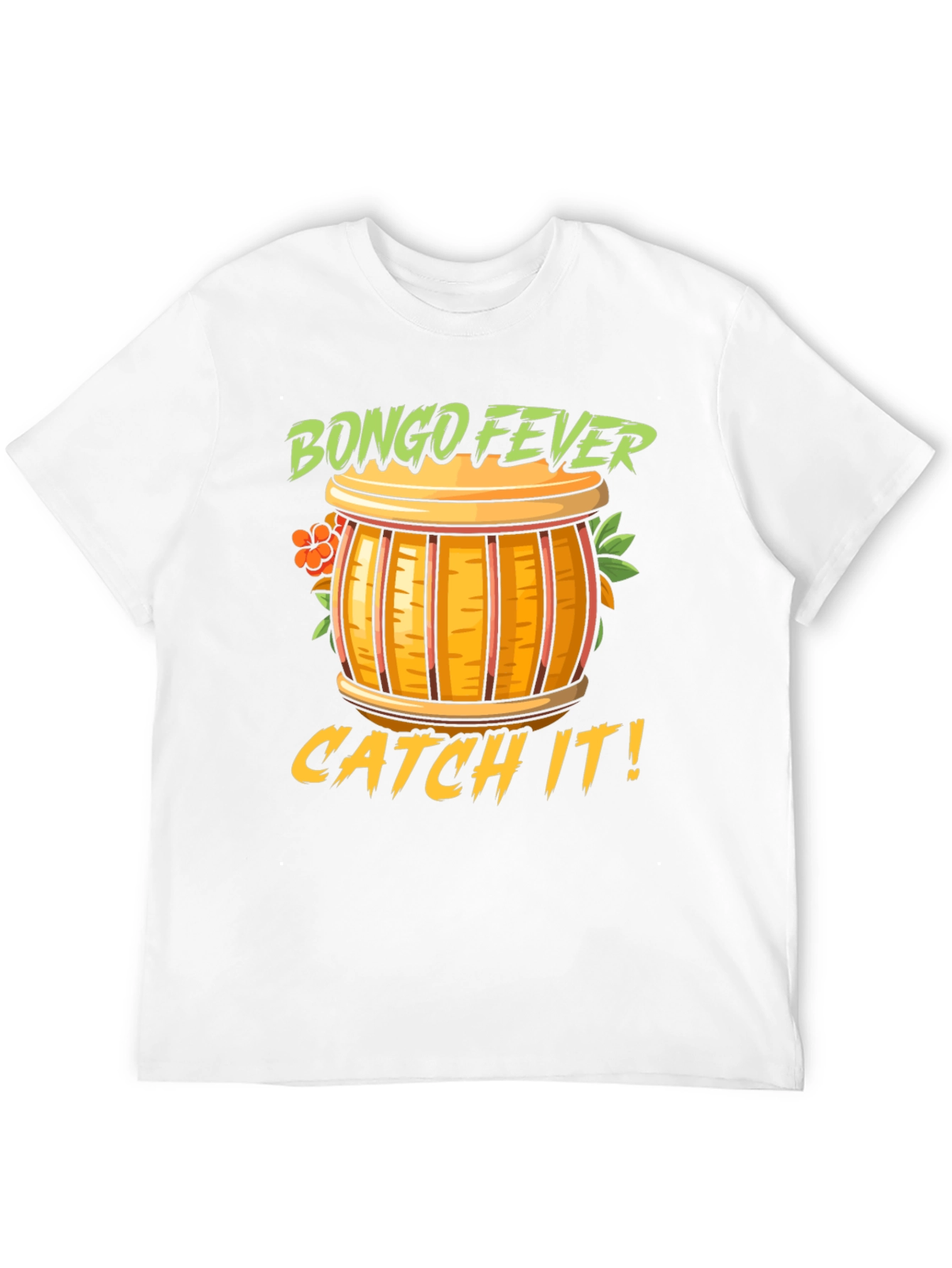 Bongo Fever T-Shirt - Catch It! Graphic Tee