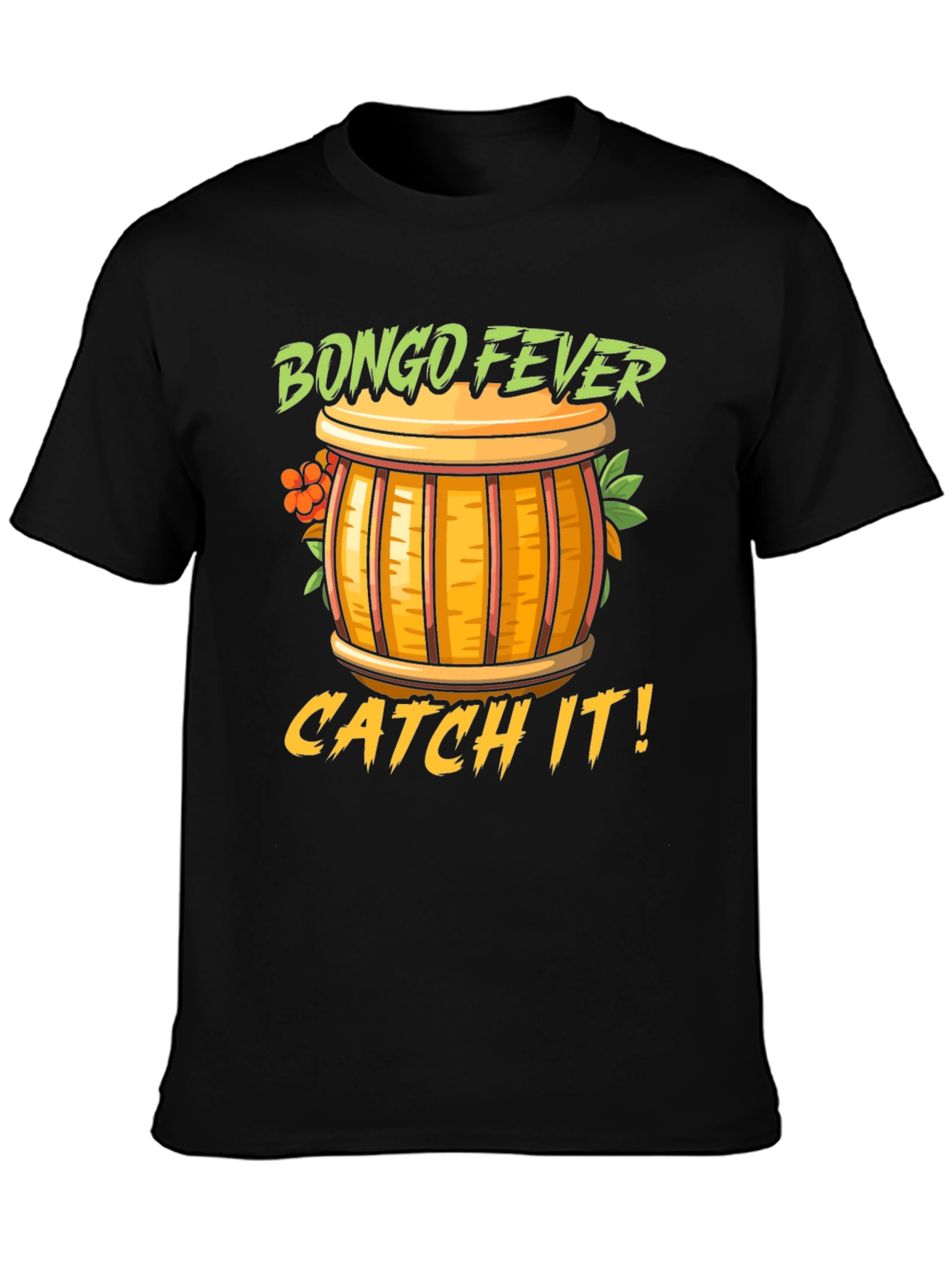 Bongo Fever T-Shirt - Catch It! Graphic Tee