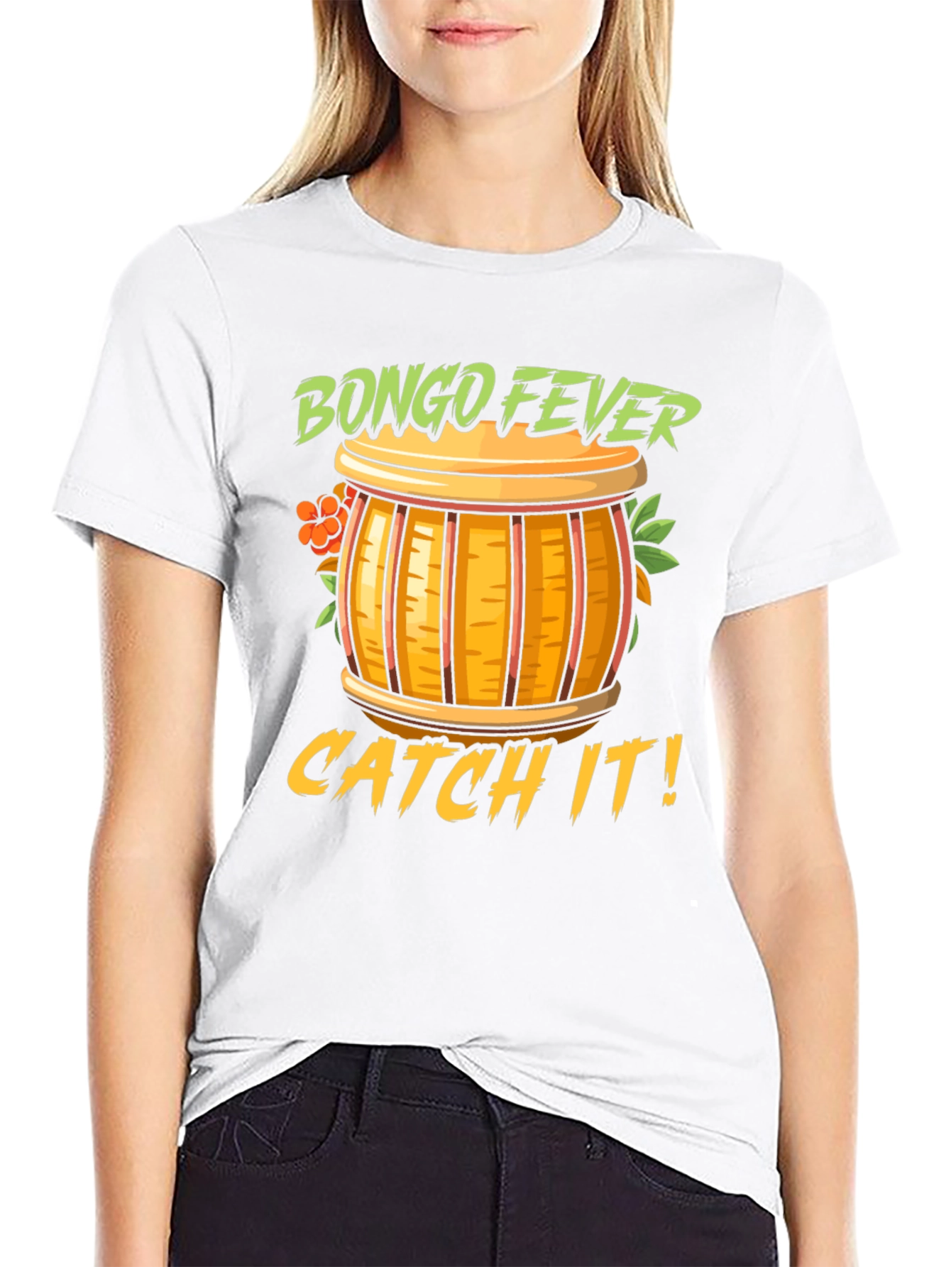 Bongo Fever T-Shirt - Catch It! Graphic Tee