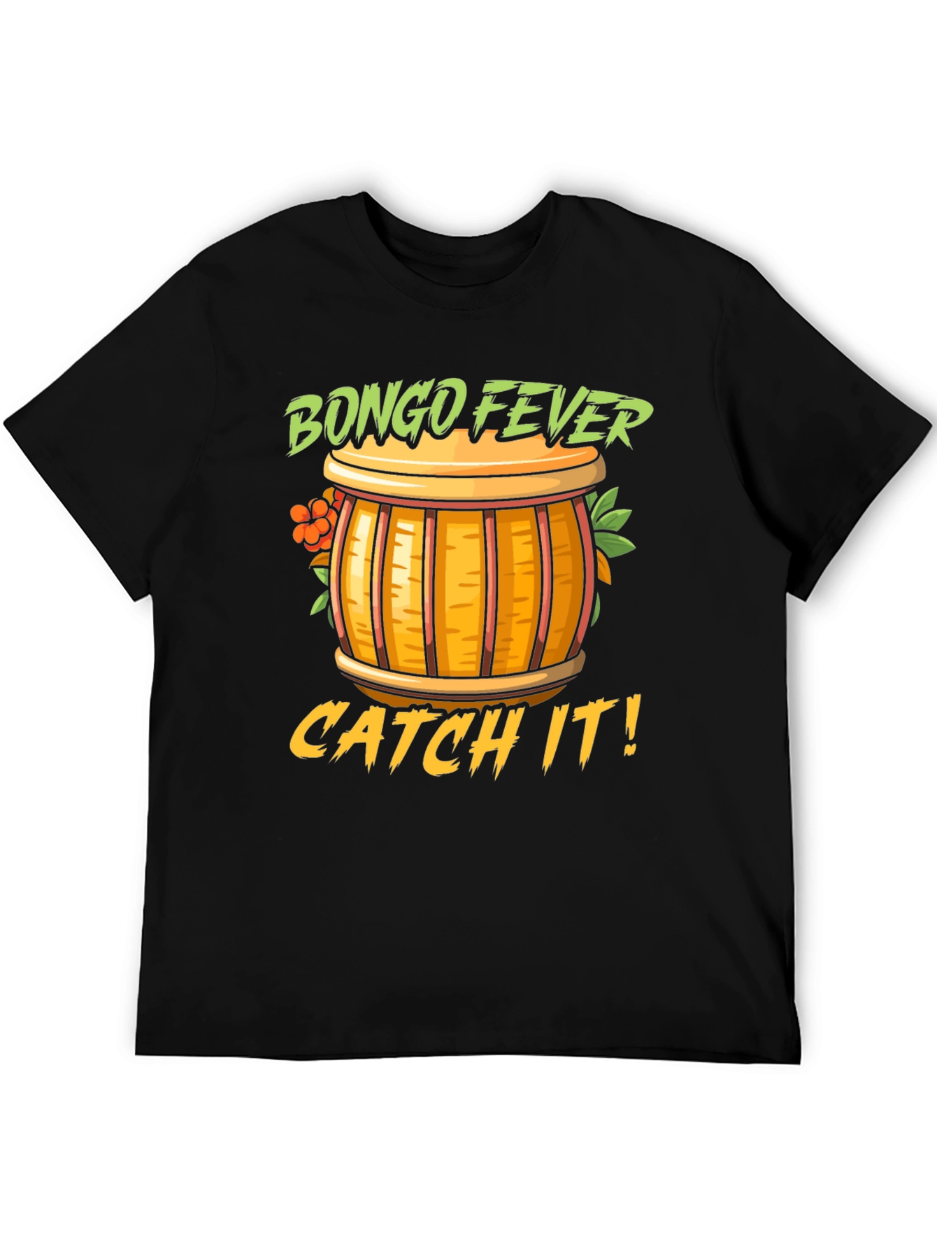 Bongo Fever T-Shirt - Catch It! Graphic Tee