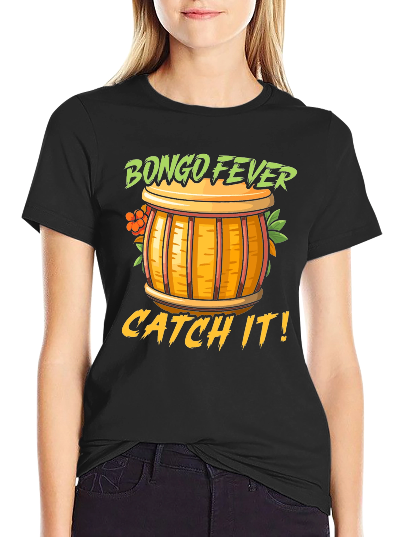 Bongo Fever T-Shirt - Catch It! Graphic Tee