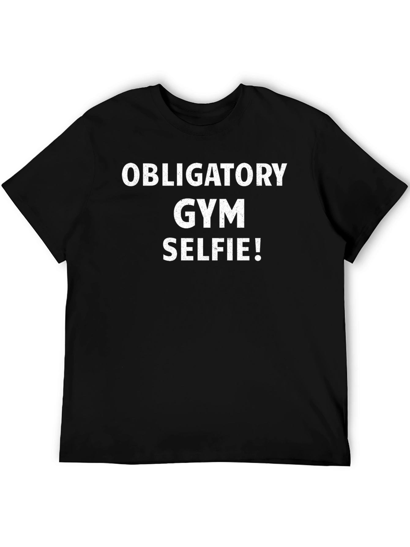 Obligatory Gym Selfie Graphic Tee