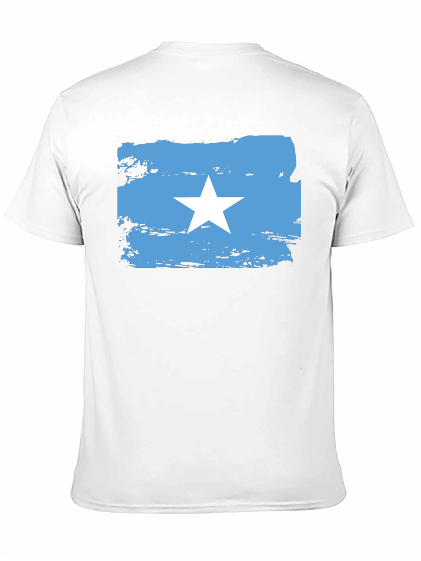 Somalia Flag T-Shirt - Distressed Style
