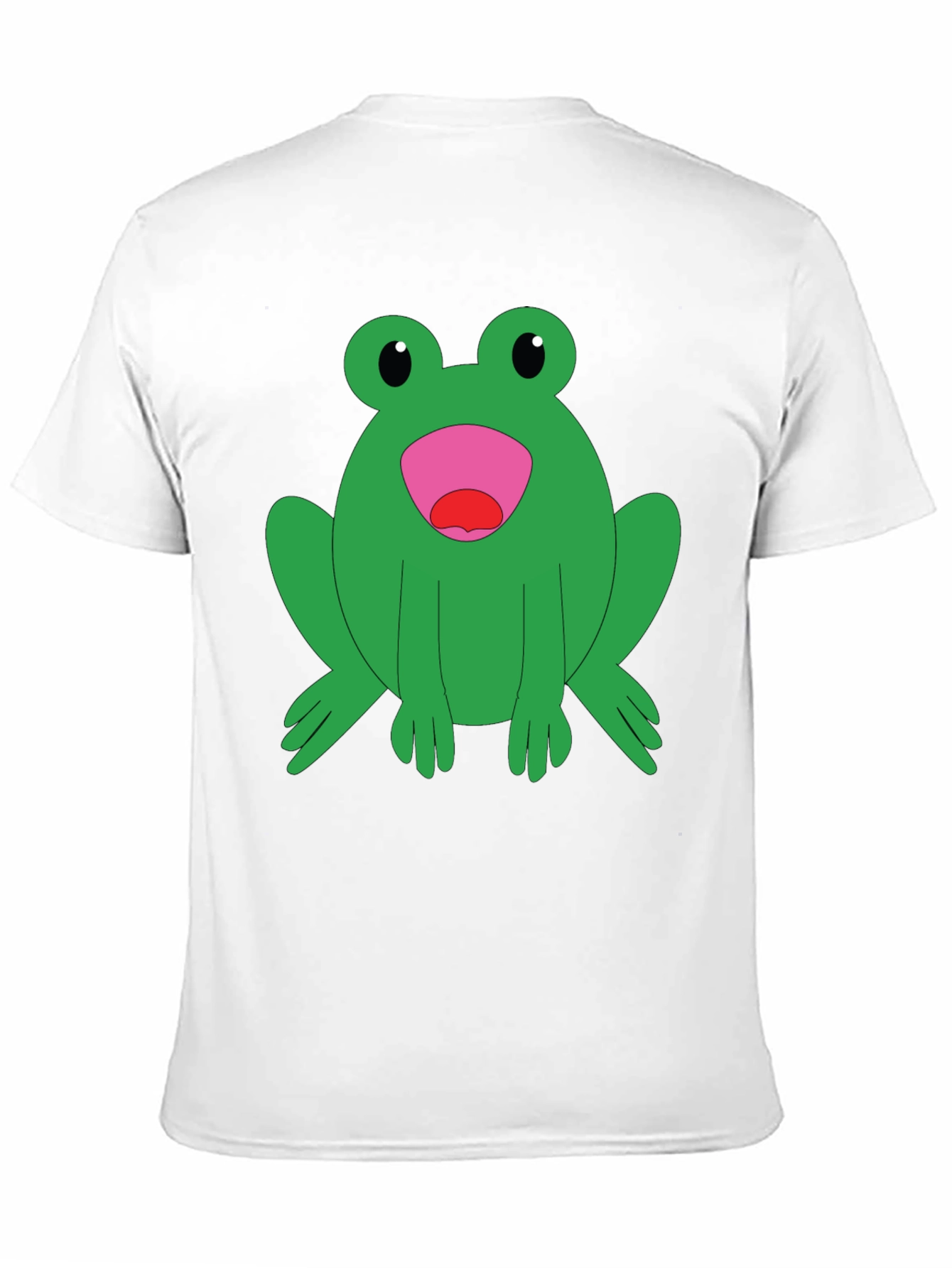 Frog Graphic T-Shirt - Black Cotton Tee