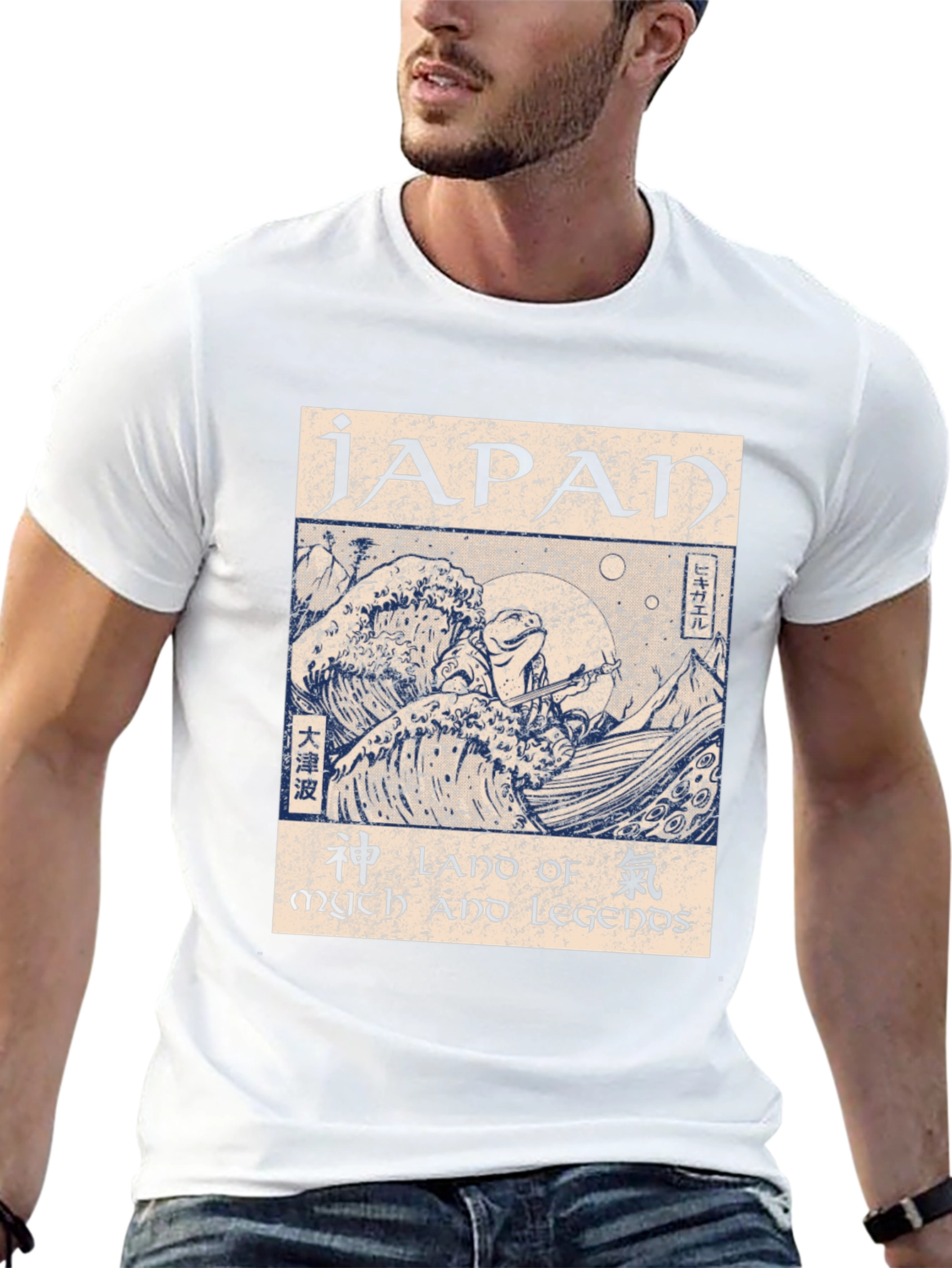 Japan Myth and Legends Graphic T-Shirt