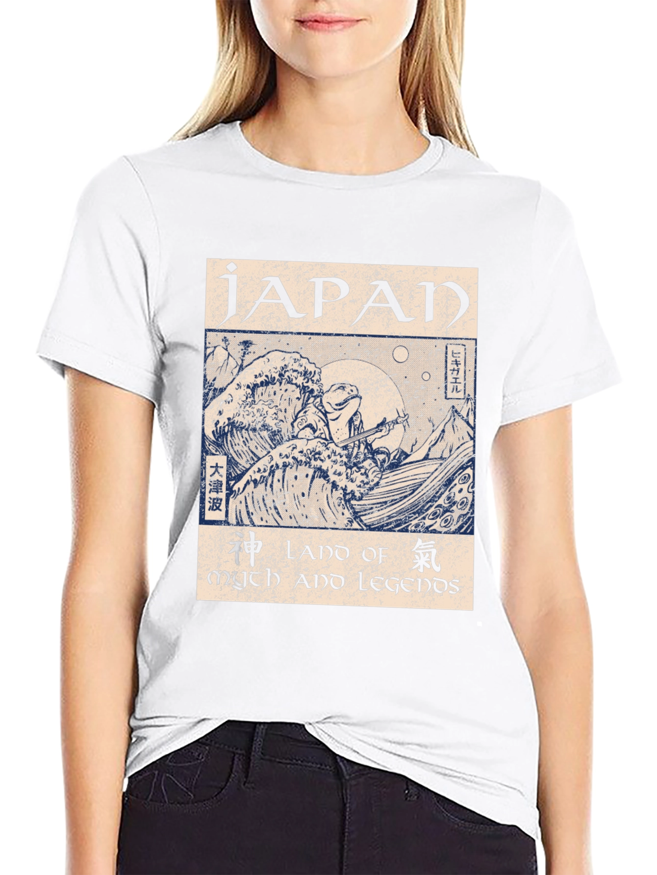 Japan Myth and Legends Graphic T-Shirt