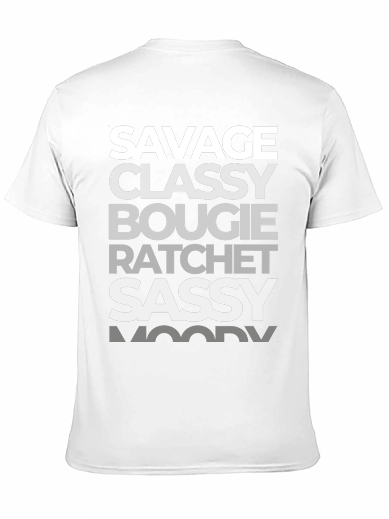 Savage Classy Bougie Graphic Tee - Black