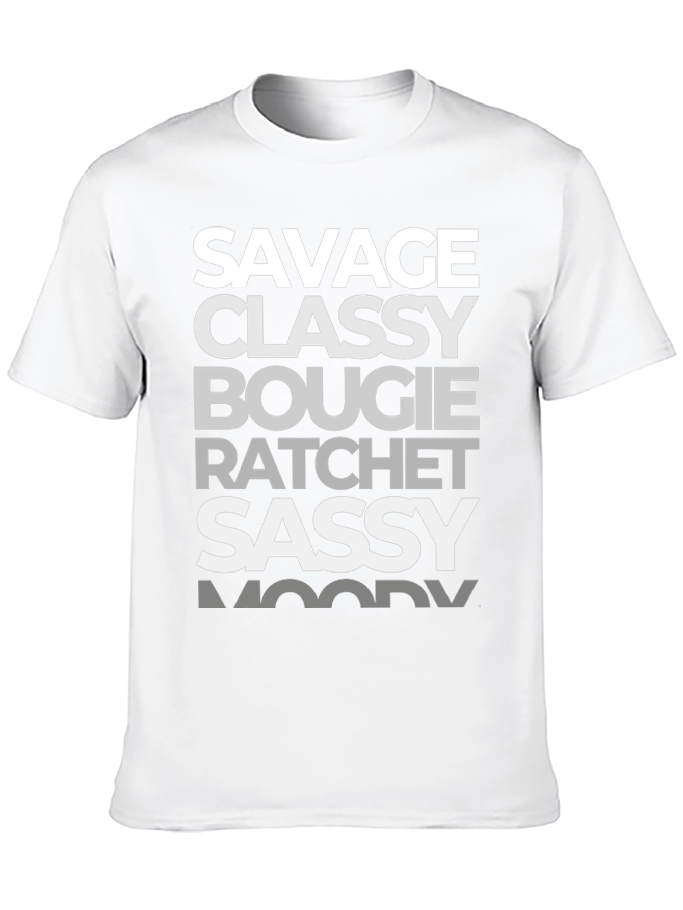 Savage Classy Bougie Graphic Tee - Black