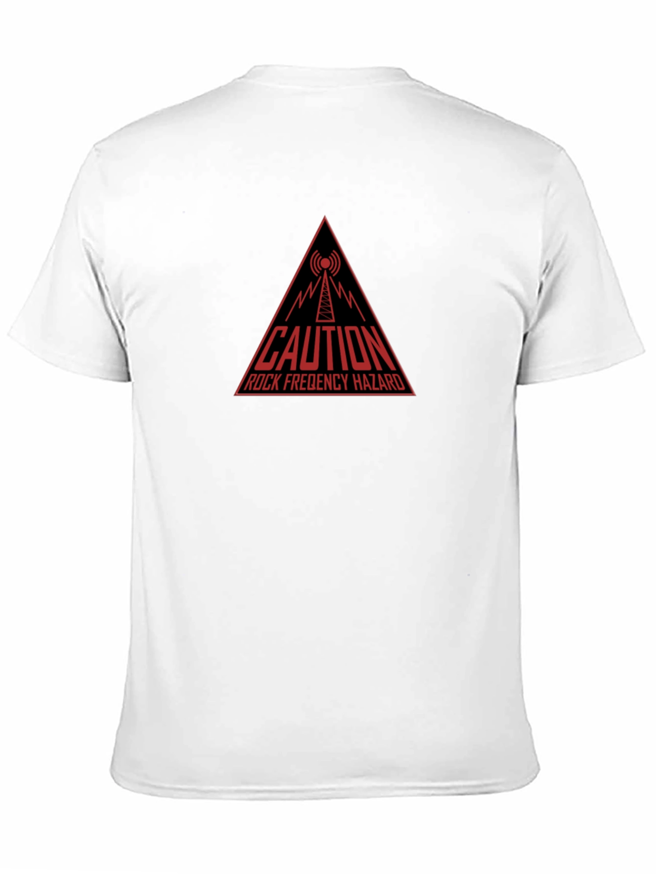 Caution Rock Frequency Hazard Graphic Tee