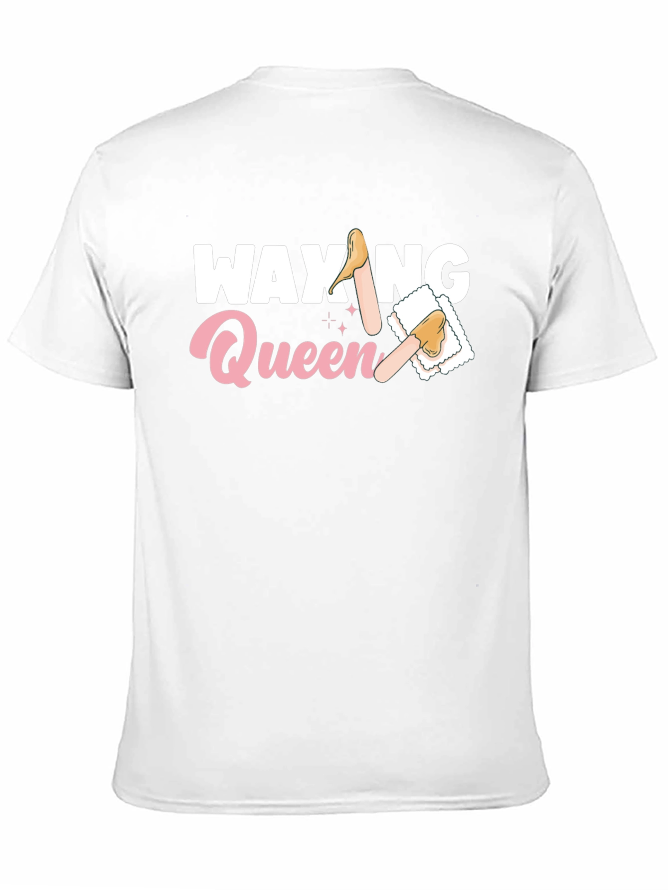 Waxing Queen Black T-Shirt