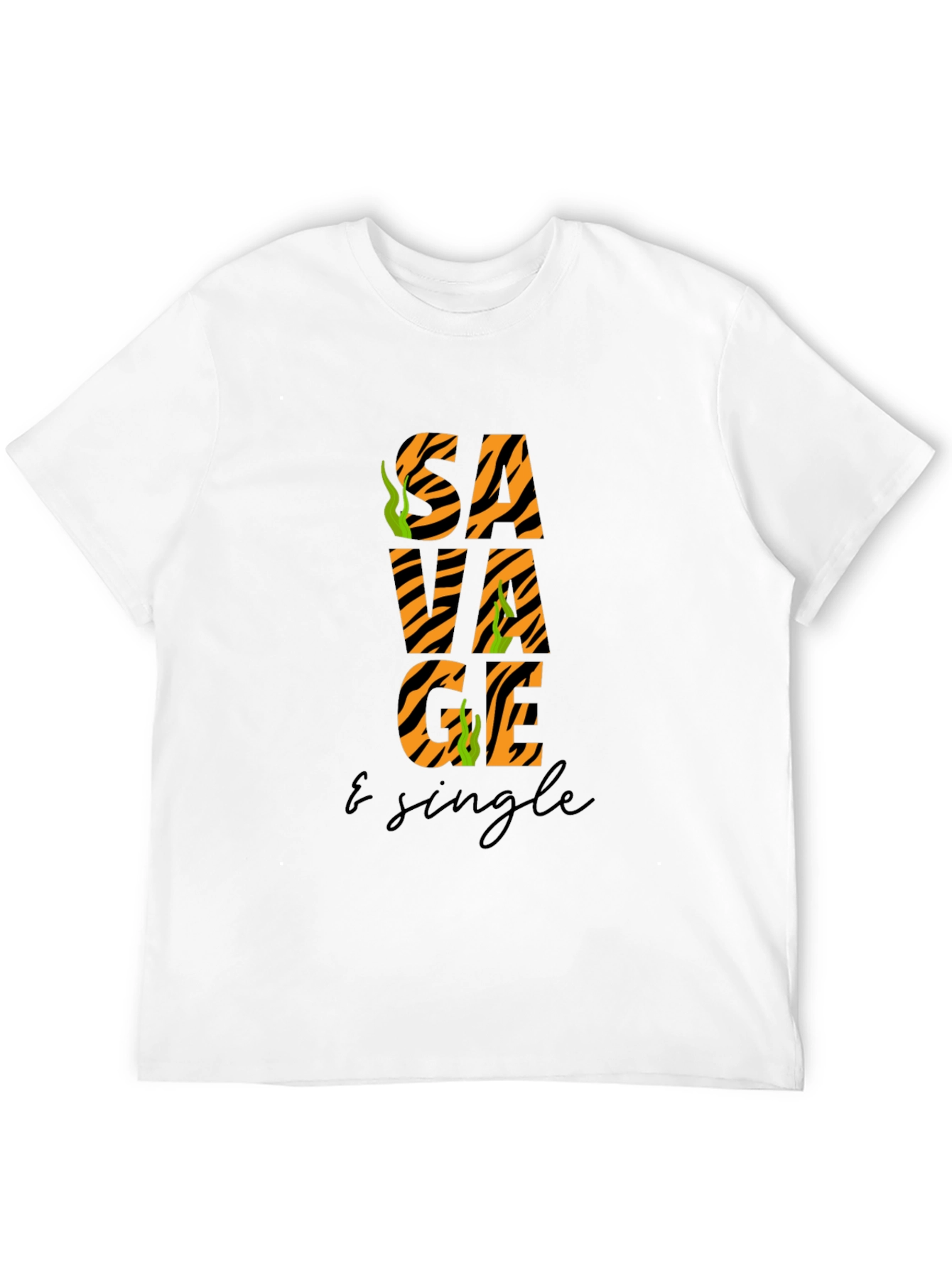 Savage & Single Graphic Tee - Black T-Shirt