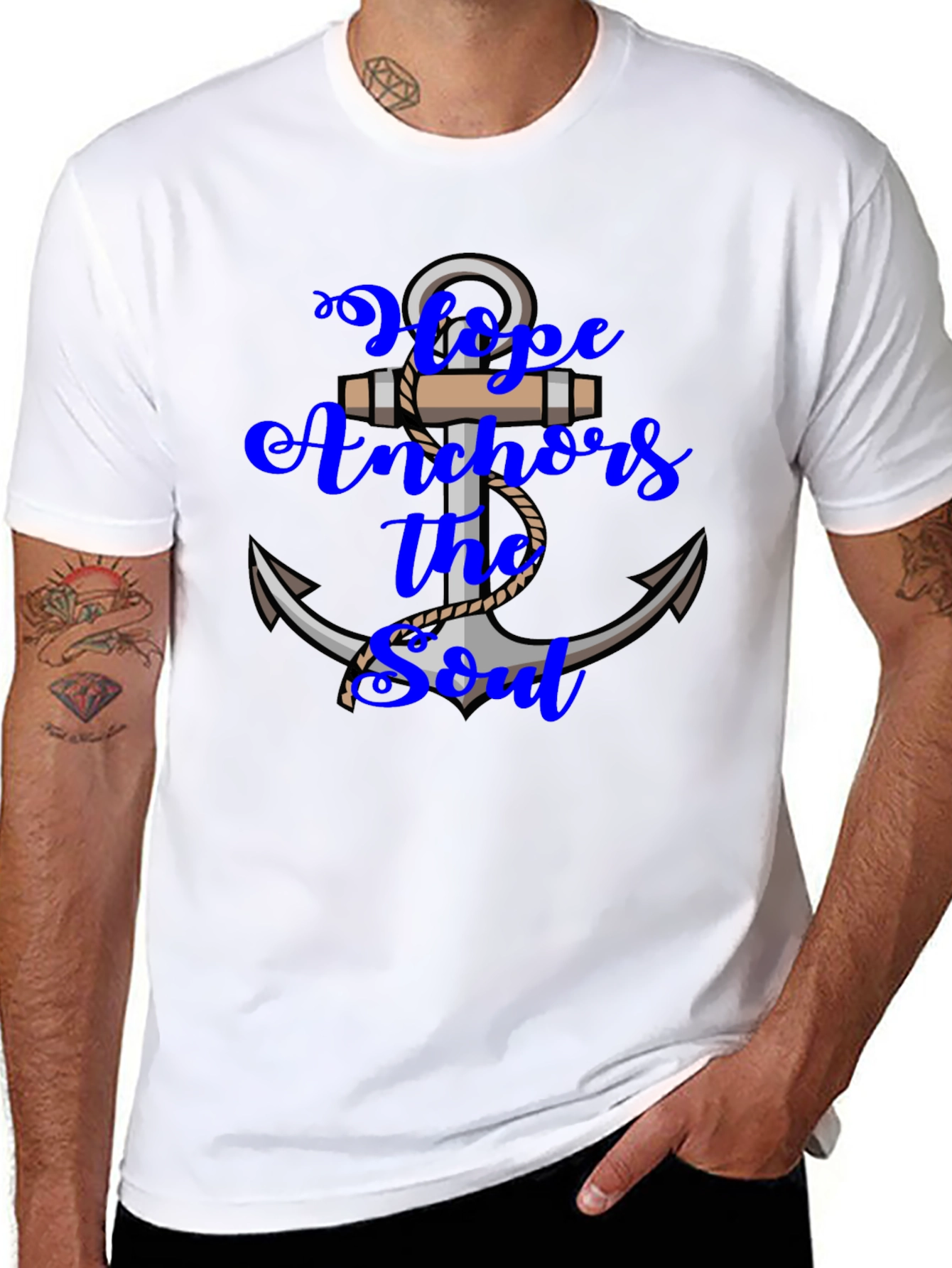 Hope Anchors the Soul Graphic Tee