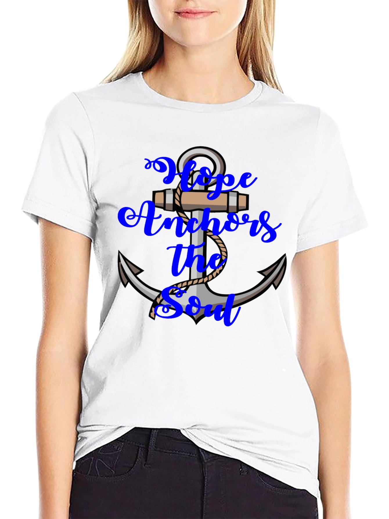 Hope Anchors the Soul Graphic Tee
