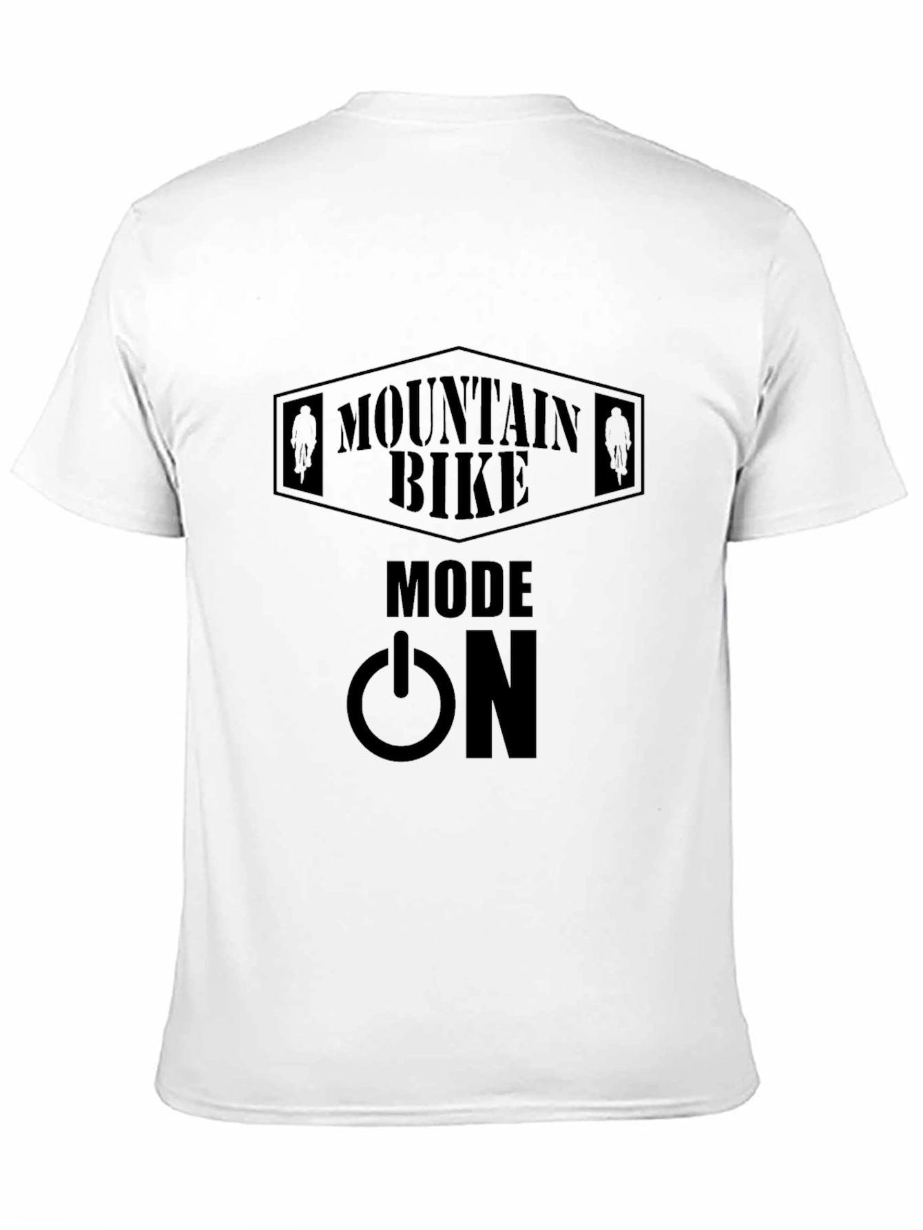 Mountain Bike Mode On Graphic T-Shirt