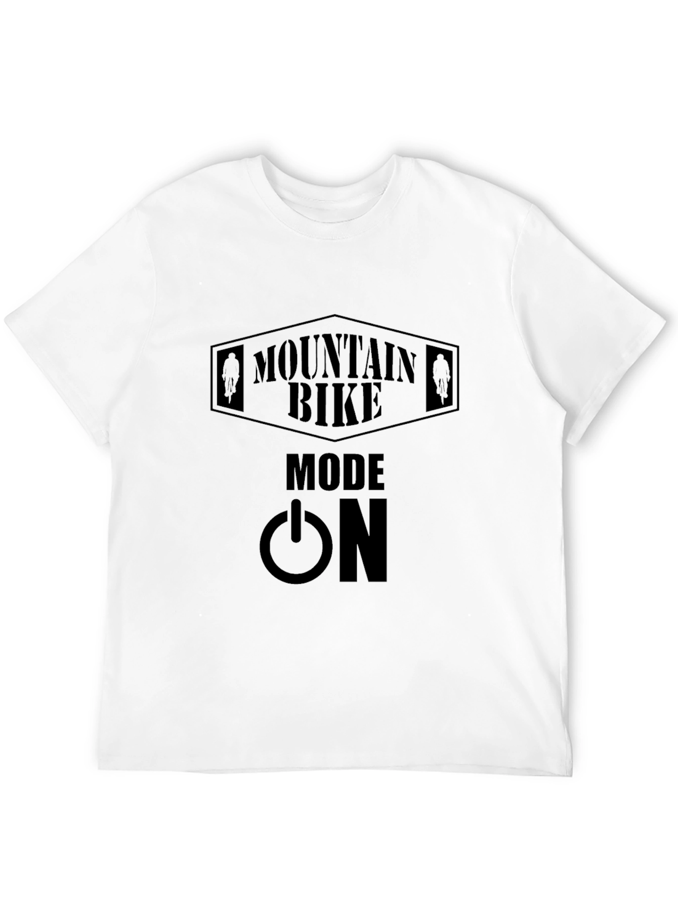Mountain Bike Mode On Graphic T-Shirt