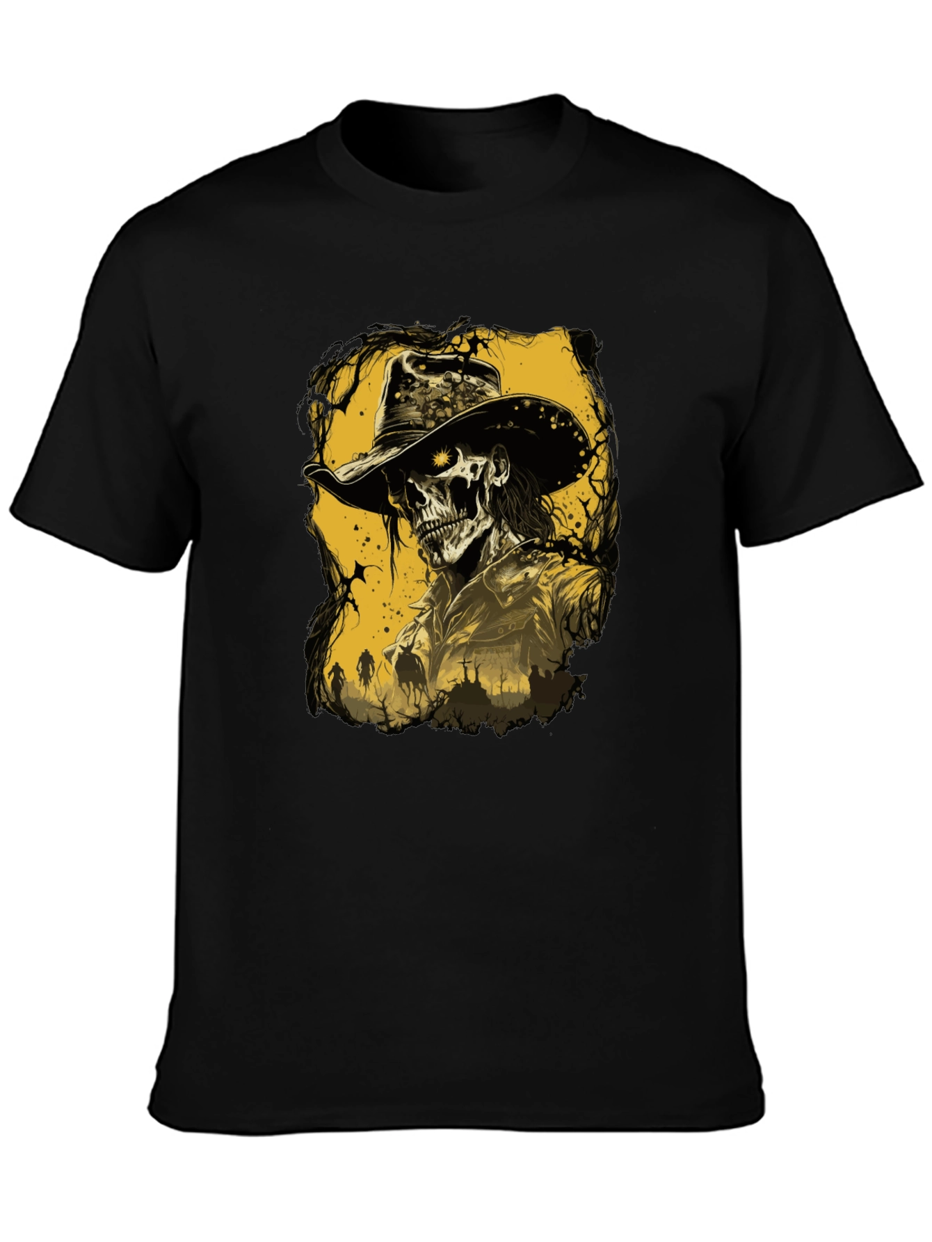 Skeleton Cowboy Graphic Tee