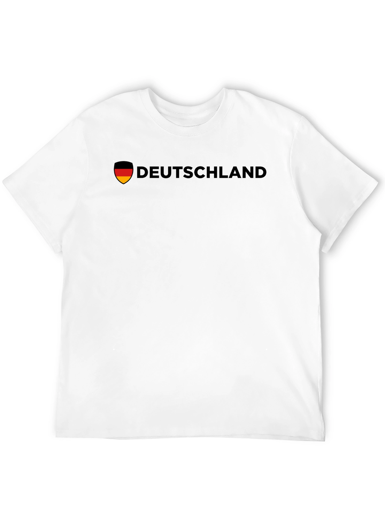 Deutschland Germany Flag Shield Graphic Tee
